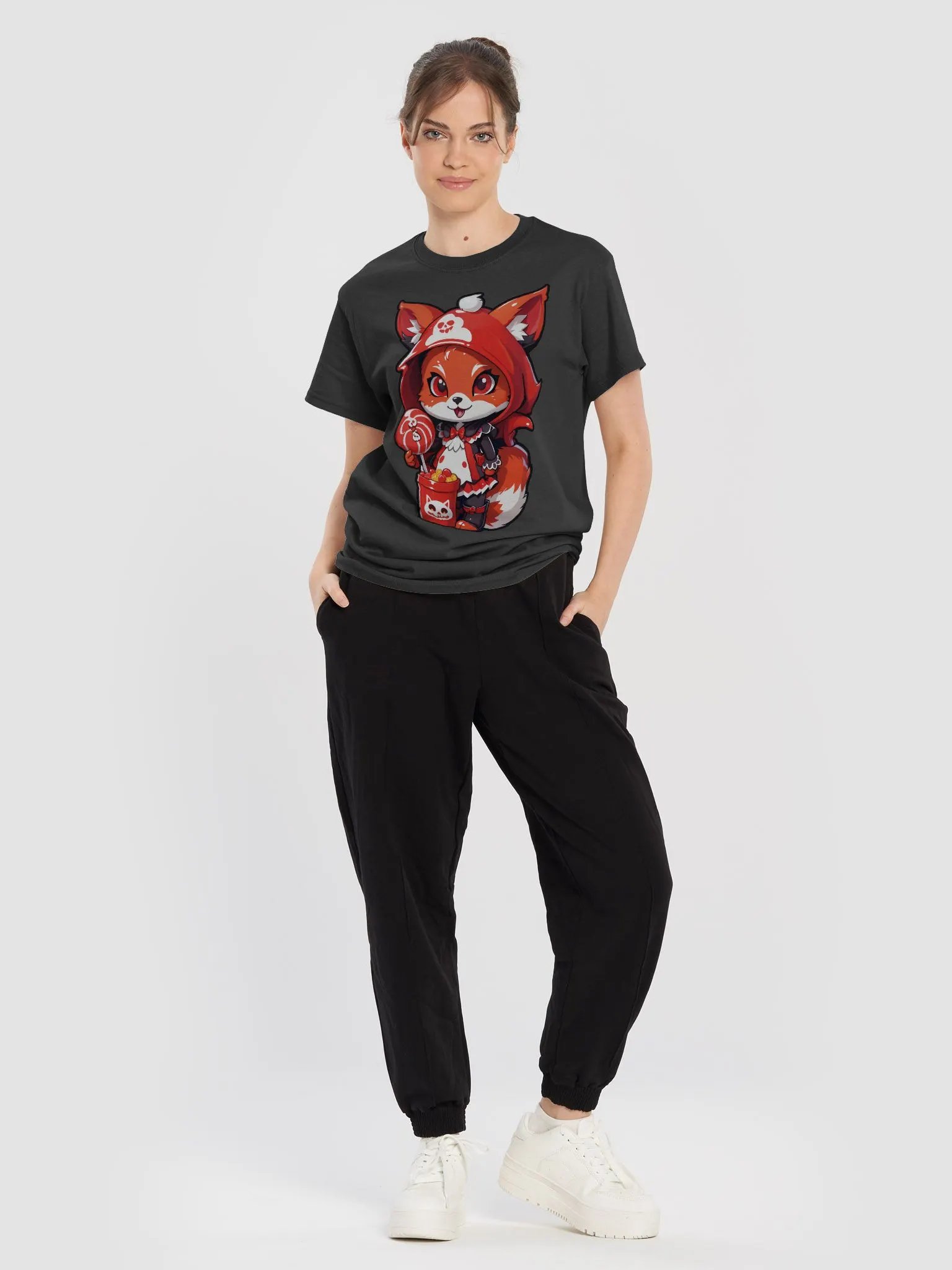 Red Foxy Hood T-Shirt product image (17)