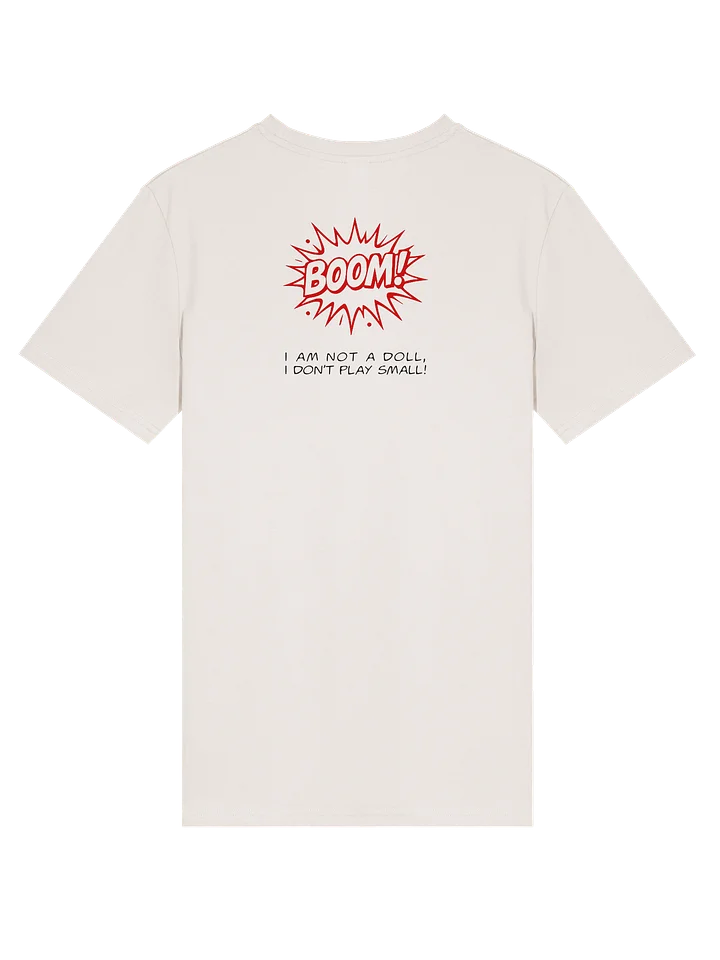 DOLL KILLER Tee — Off white Unisex Organic Cotton product image (2)