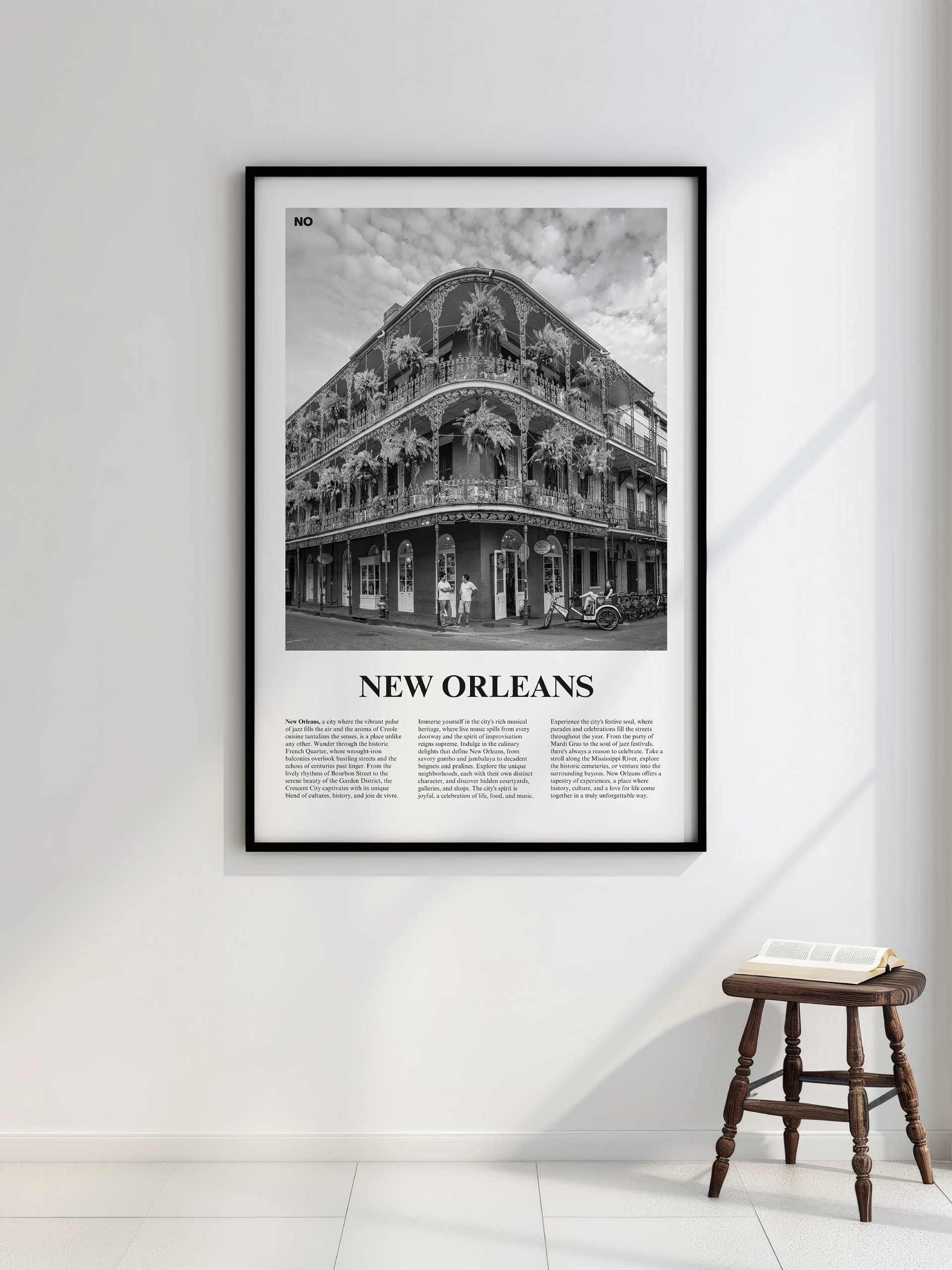 New Orleans 02 Newspaper Poster | Framed product image (7)