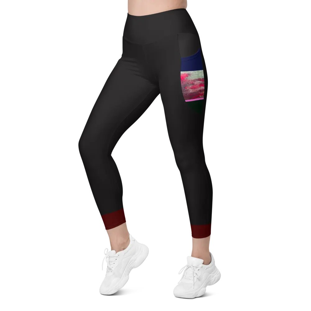 Impressionistic Flowers Leggings product image (5)