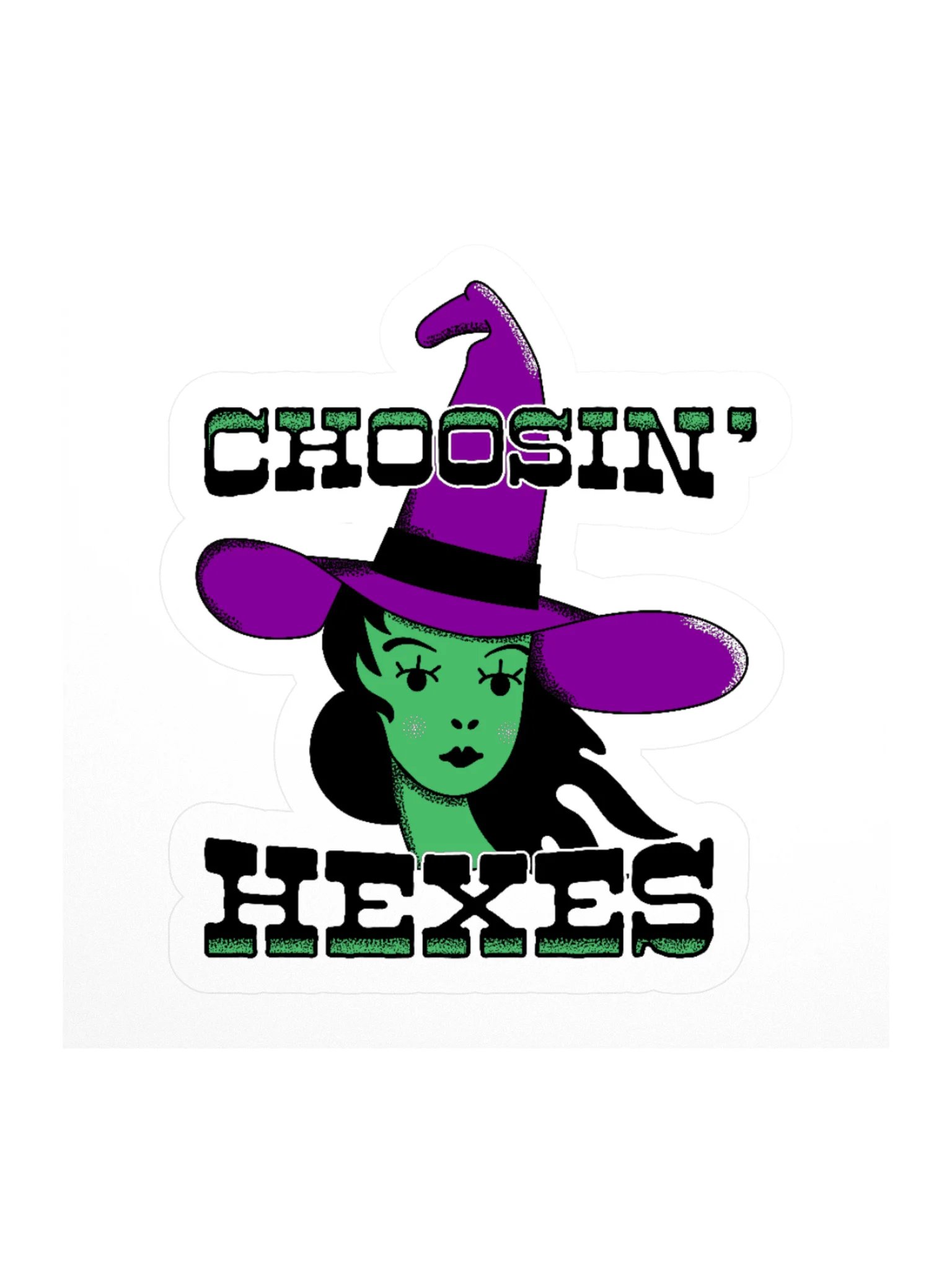Choosin' Hexes Sticker product image (2)