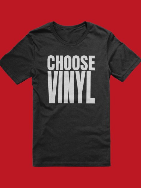 "Choose Vinyl" Bold Tee product image (1)