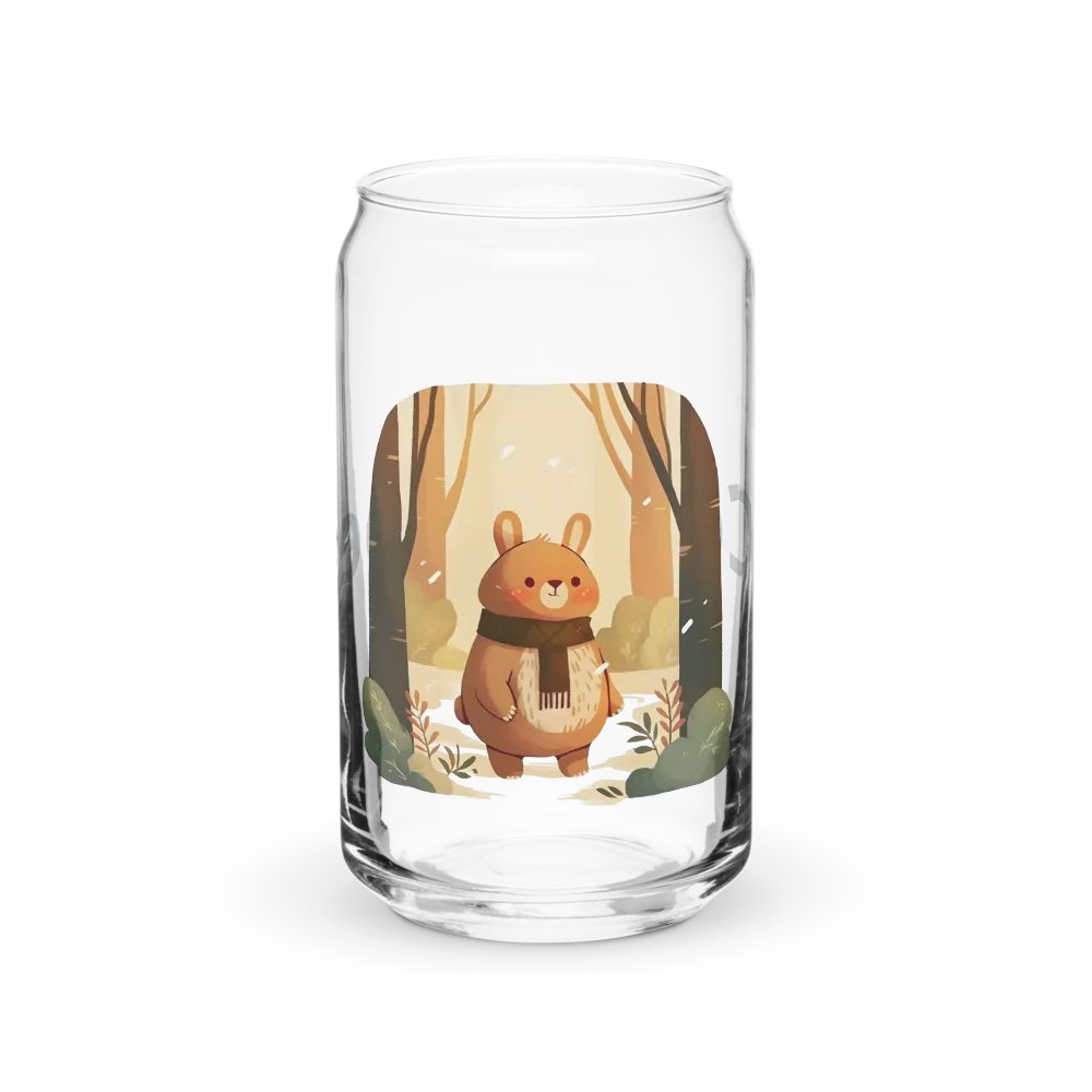 Cozy Bear Can-Shaped Glass product image (2)