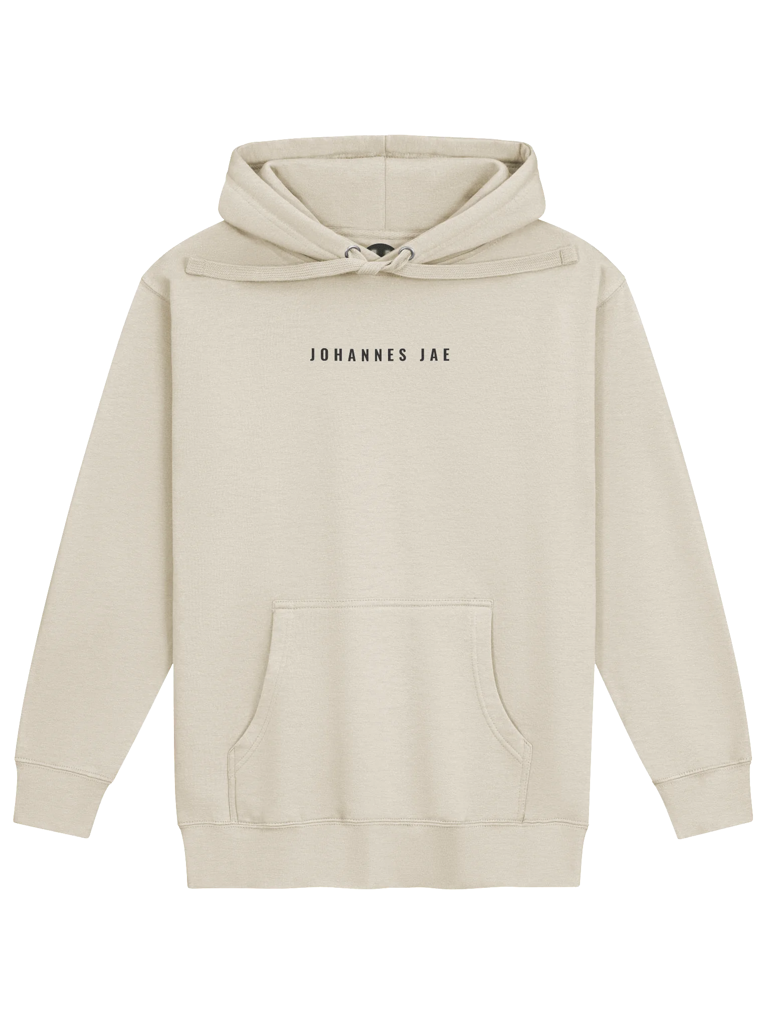 JOHANNES JAE – THE HOODIE • Blackout product image (1)