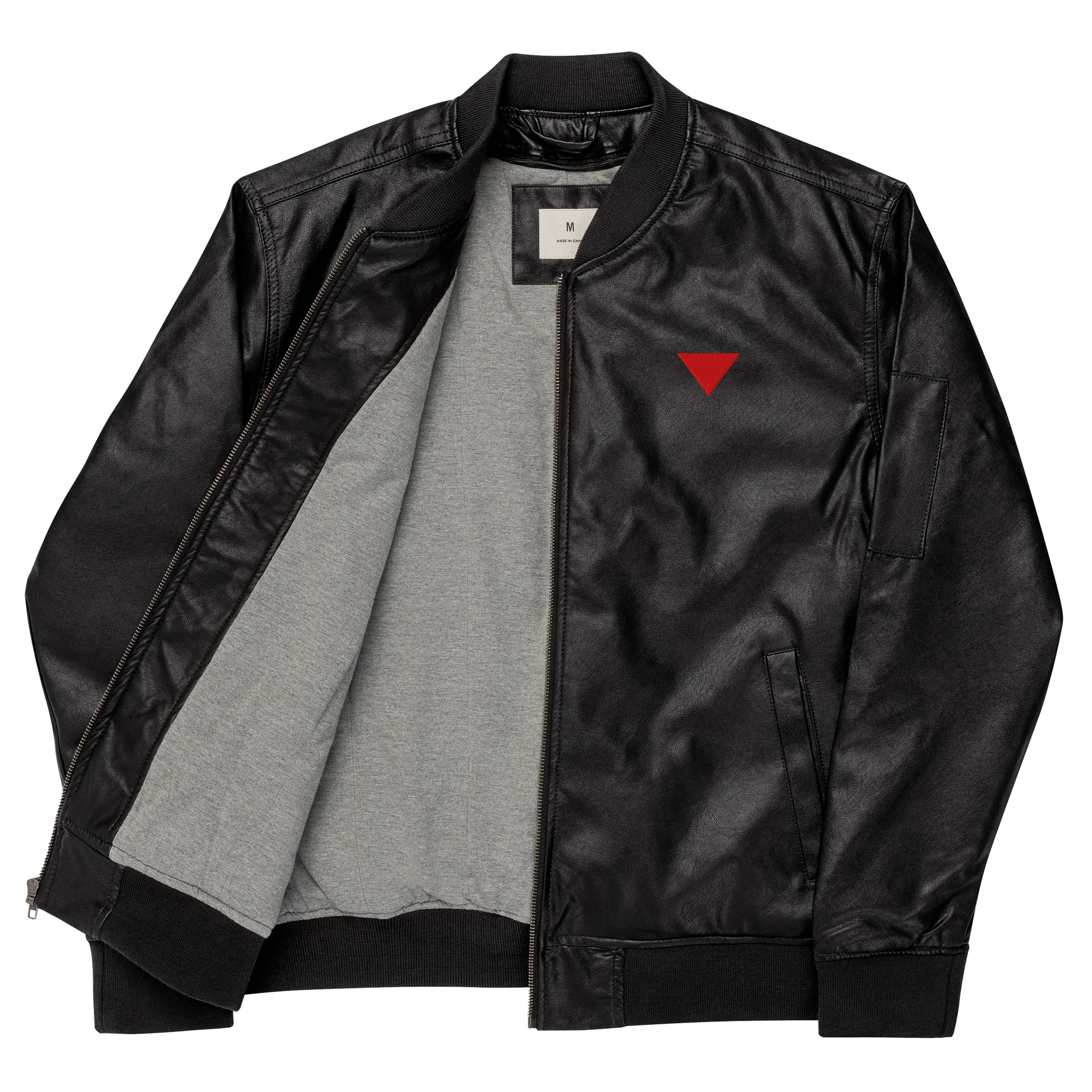 Palestinian Resistance Triangle Jacket Leather product image (8)