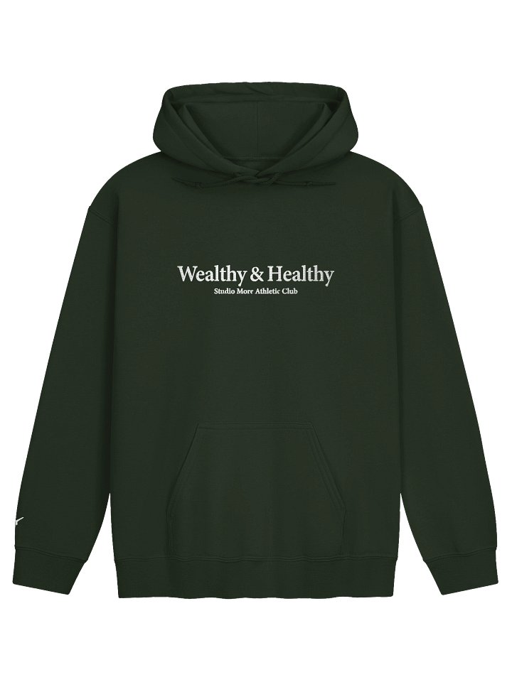Wealthy & Healthy - Embroidered Hoodie product image (5)