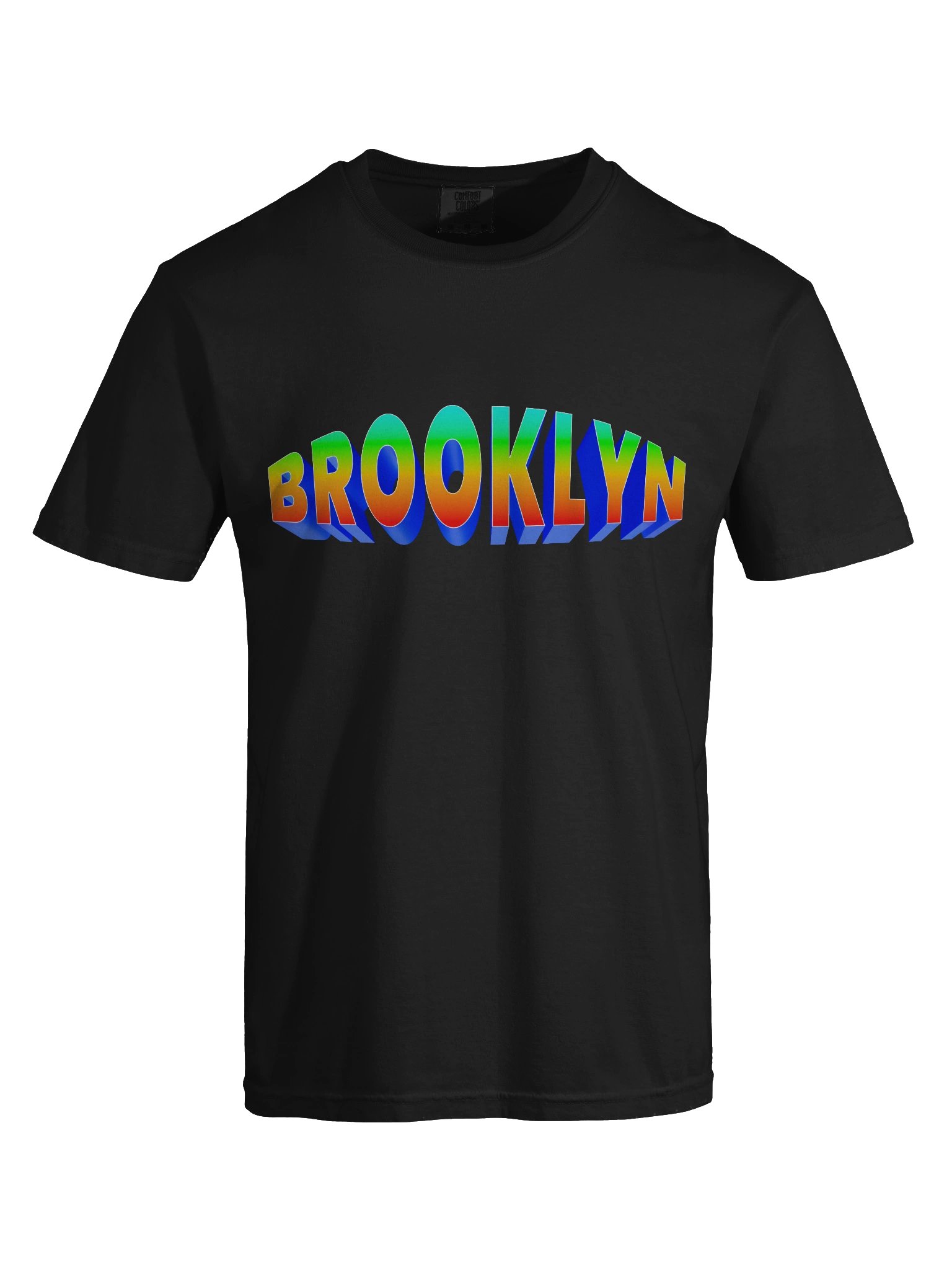 BROOKLYN 3D Gradient Wordmark Tee product image (7)