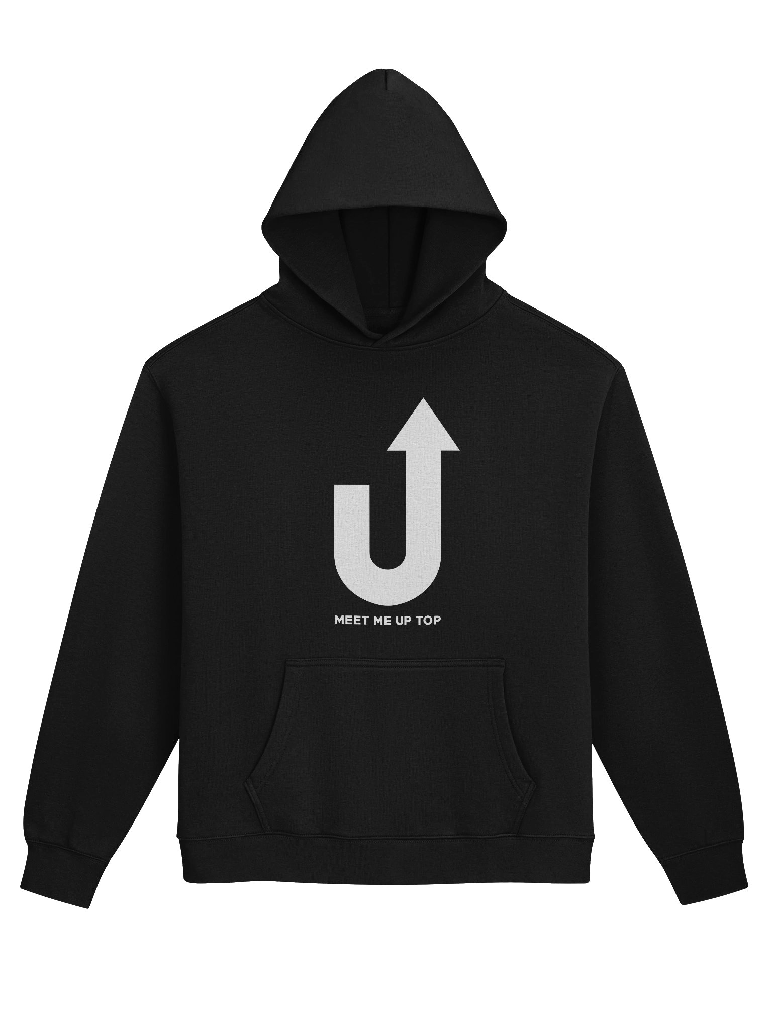 TOP Unisex Premium Oversized Hoodie - Black product image (1)