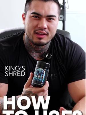 how to use KINGS SHRED  MKFITLABS.com #gym #fitness #supplements #fitlabs #mkfitlabs 