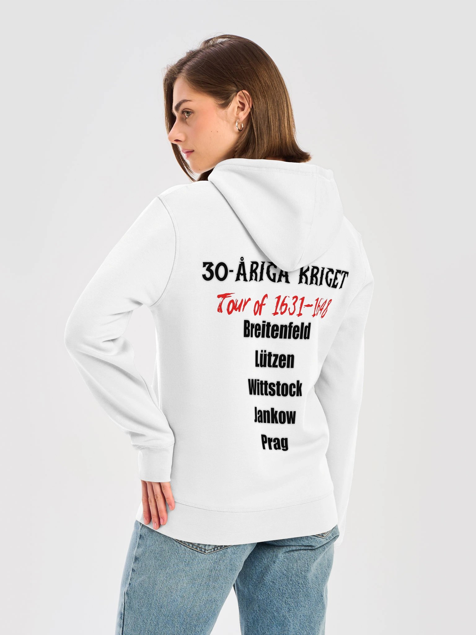30-åriga kriget on tour (Organic Premium Hoodie) product image (3)