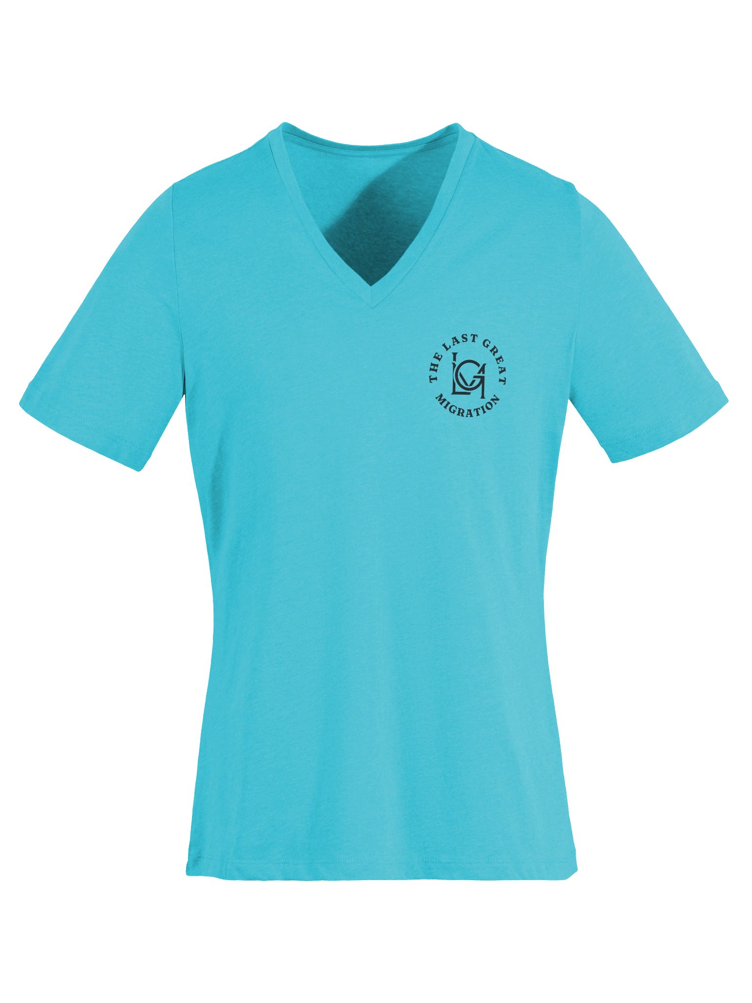 The Migration V Neck Ring Front (Women's) in Turquoise product image (5)