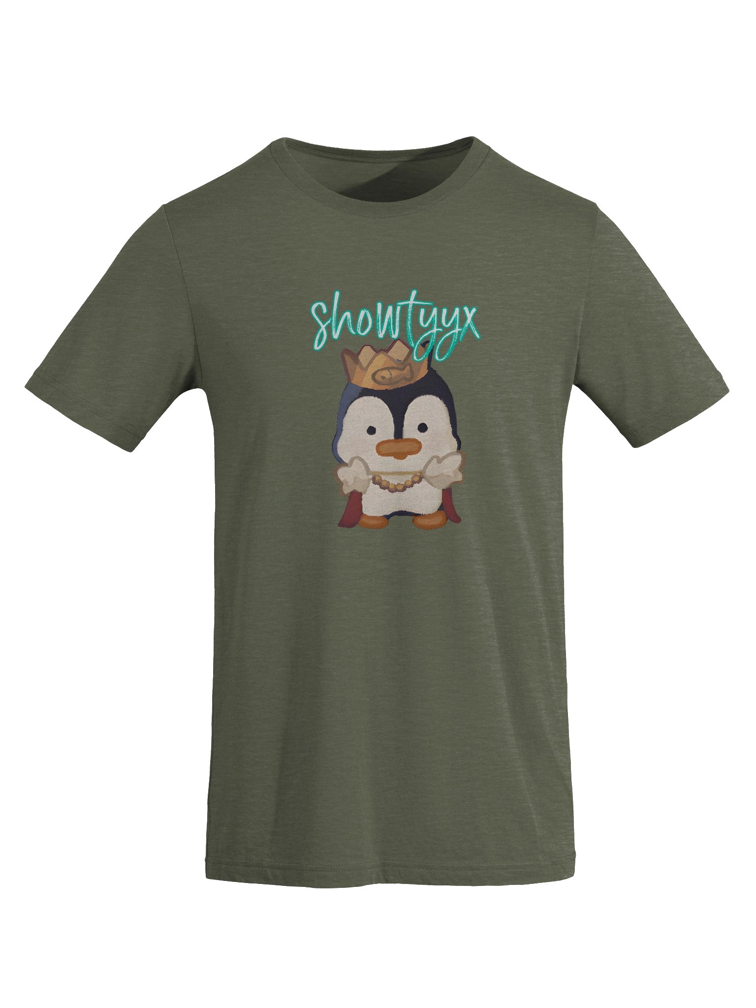 Showtyyx Teal Short Sleeve T-Shirt product image (8)