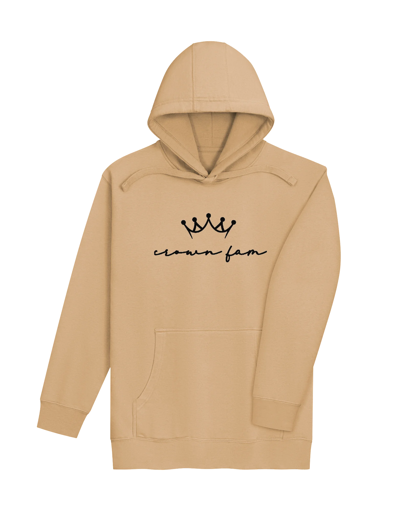 Original Crown Fam Unisex Hoodie (Black Logo) product image (16)