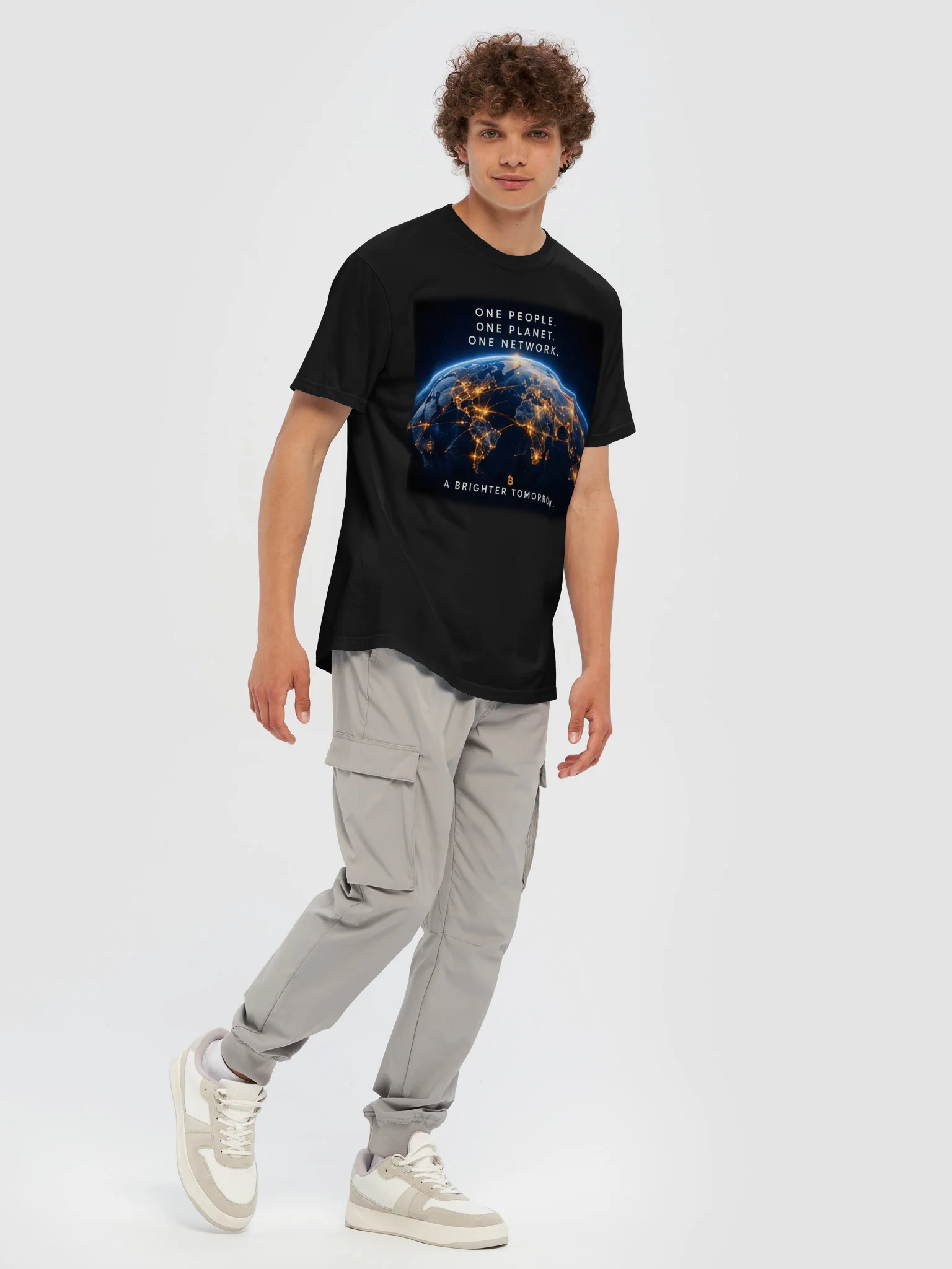 One Planet One Network Shirt (Black) product image (7)