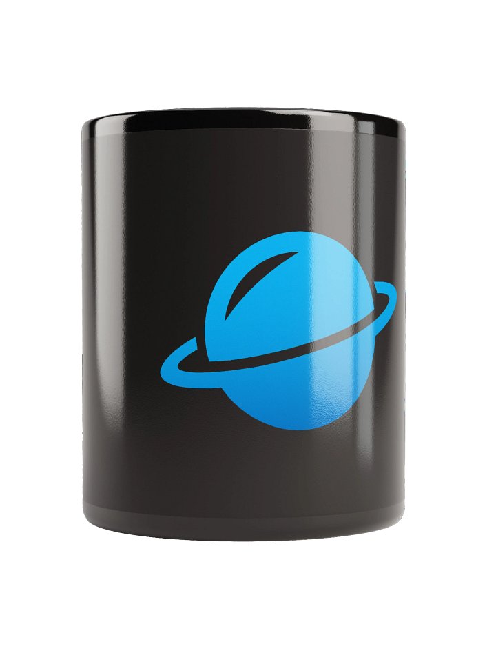 Planet Novalis Space Black Mug product image (1)