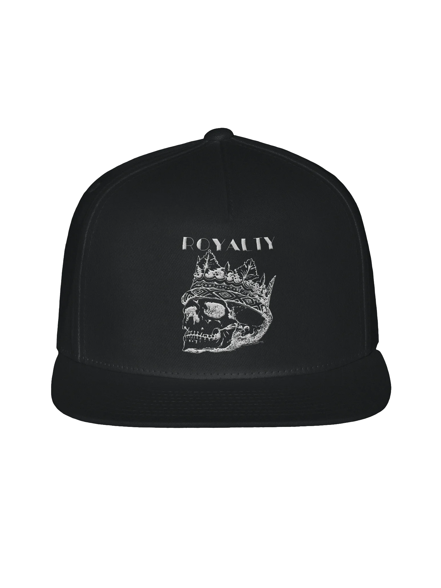Royalty Series White Print Snapback Cap product image (3)