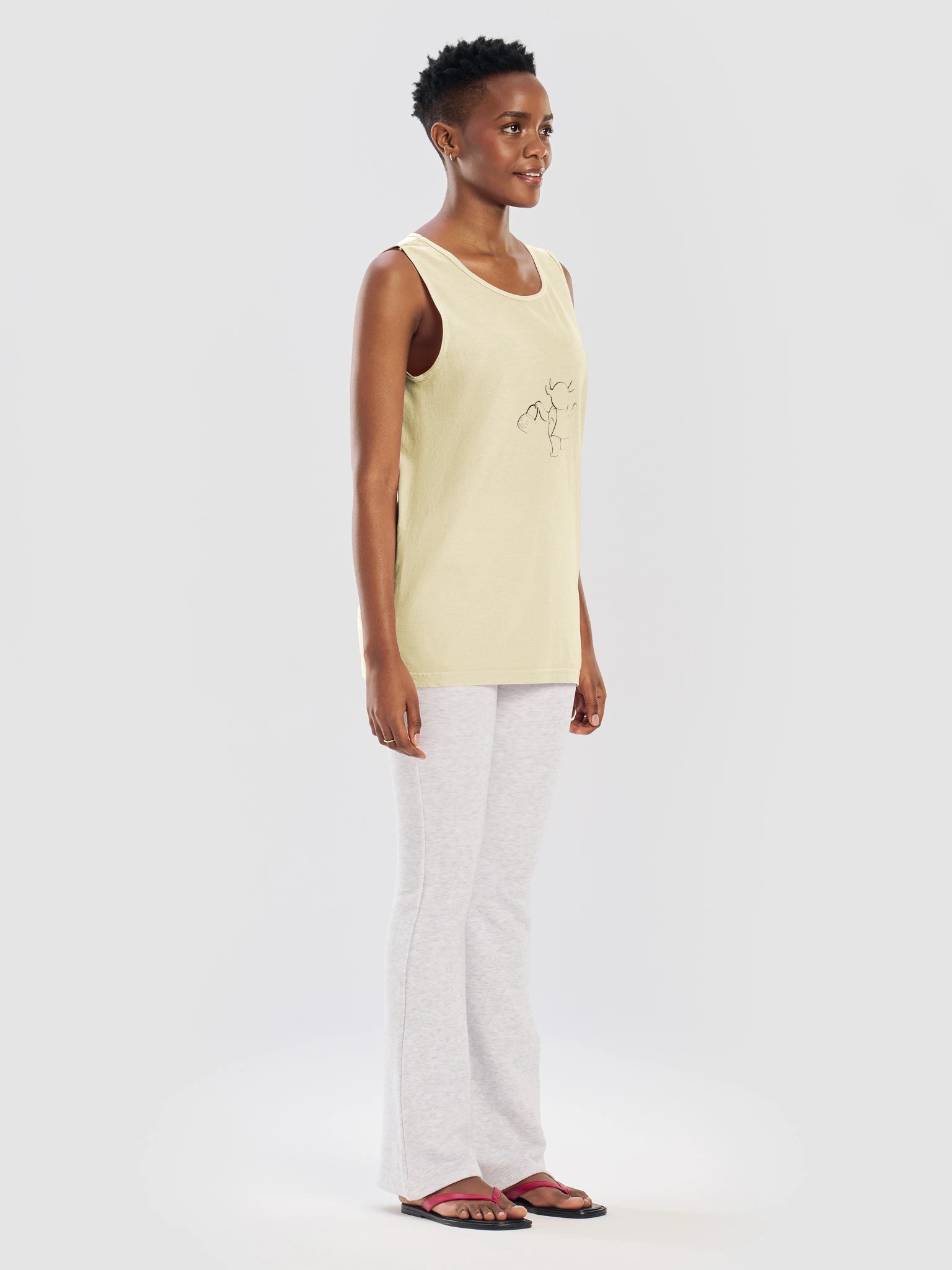 Cryptid On Your Corner Tanktop Shirt (Light Mode) product image (9)
