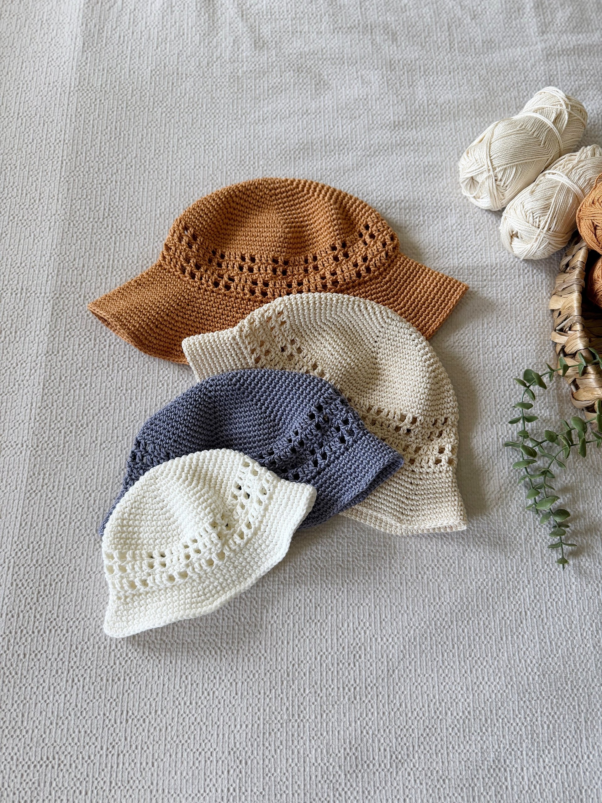 Finestra Sun Hat Crochet Pattern product image (3)