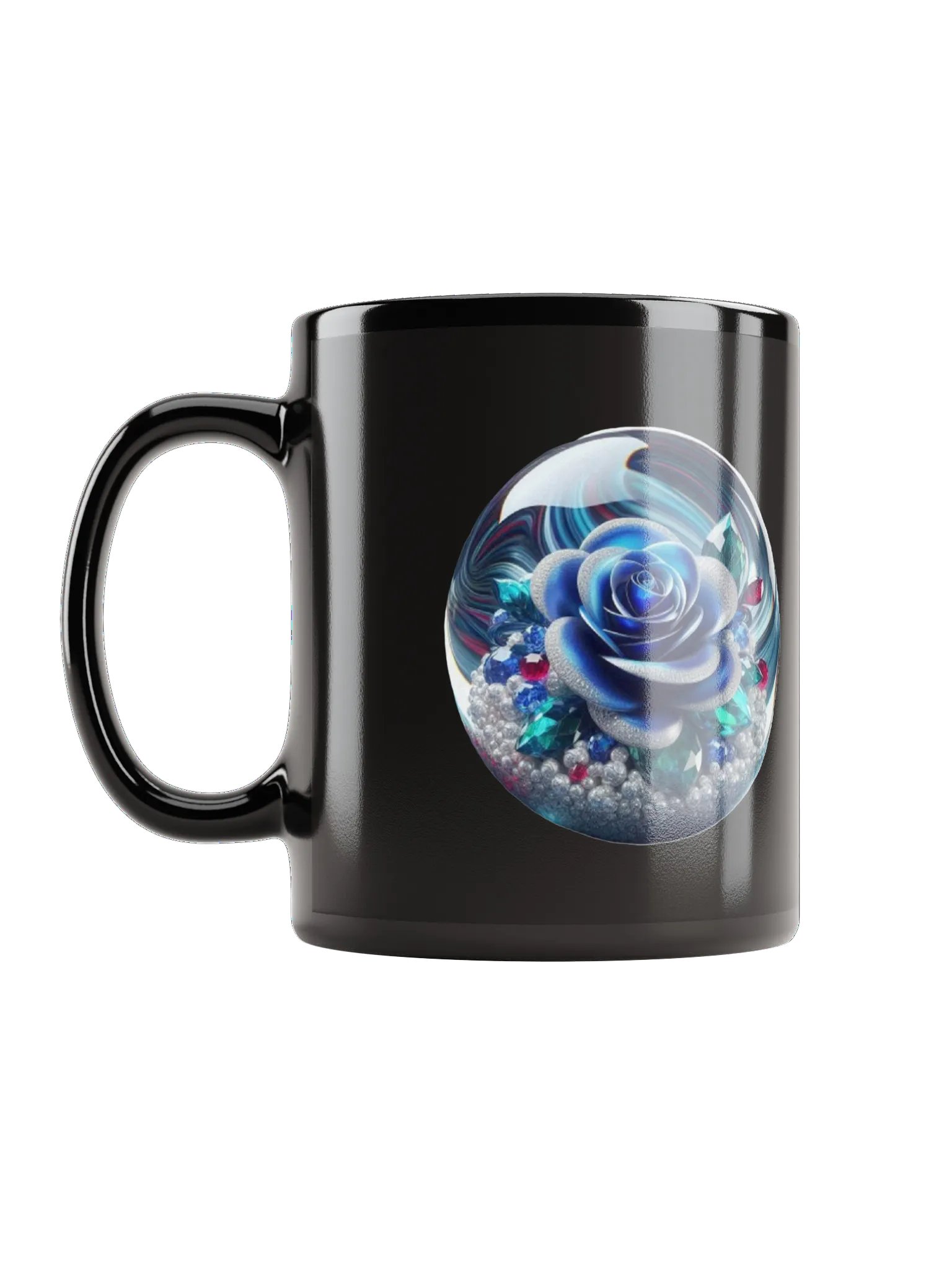 Blue Rose Marble Mug product image (6)