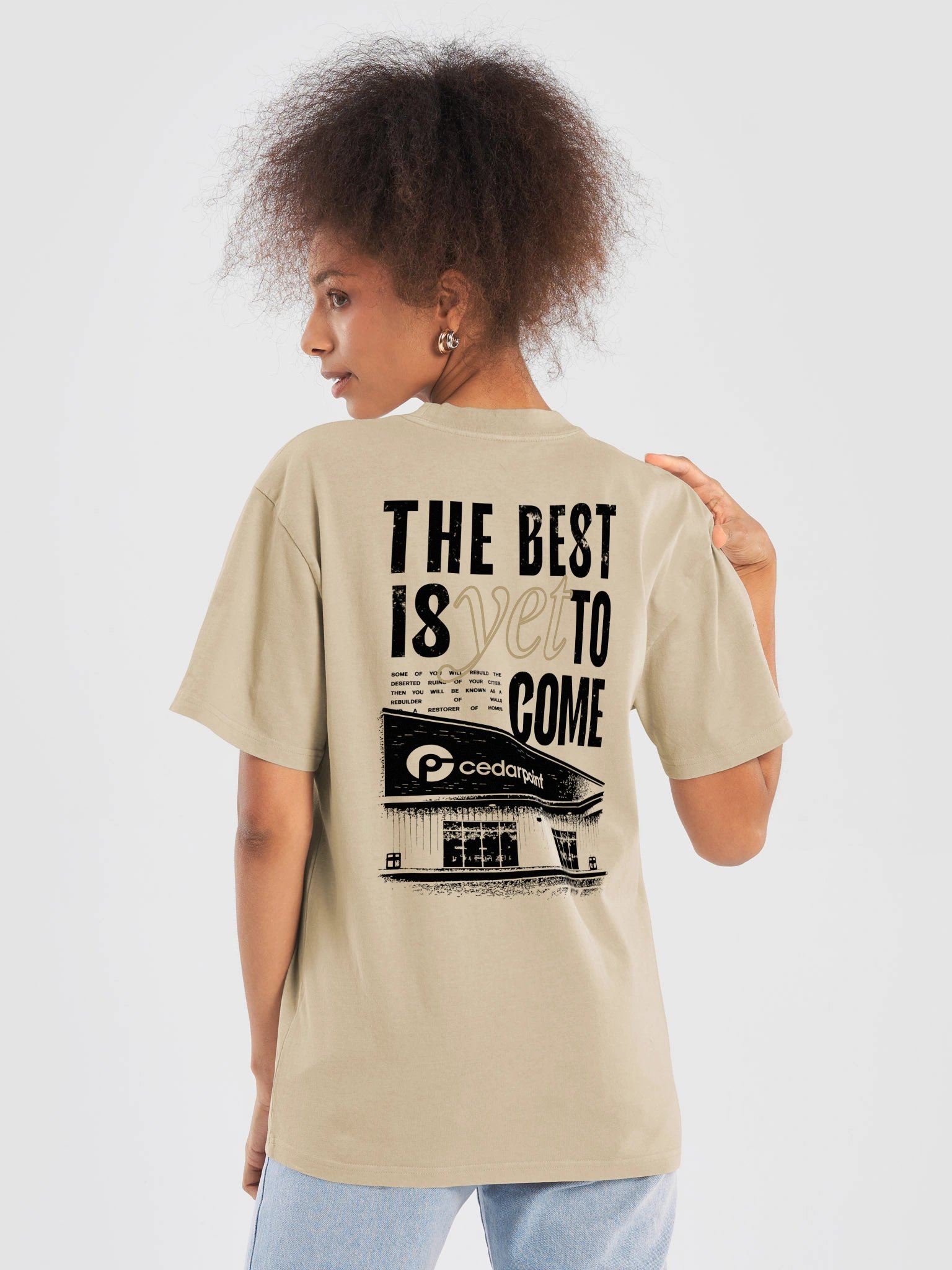 The Best is Yet to Come Heavyweight, Oversized Tee product image (6)