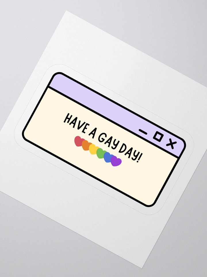 Have A Gay Day Sticker product image (5)