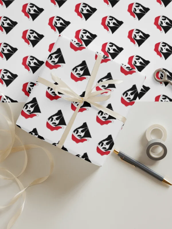 Santa Ghostie - Wrapping Paper Sheets (3) product image (1)