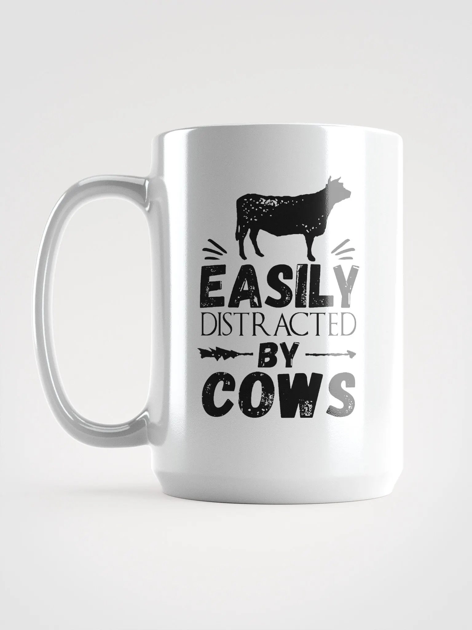 Easily distracted by cows - mug product image (6)