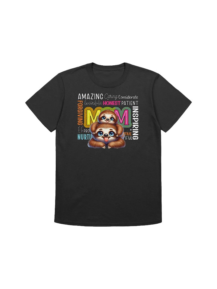 Cute Sloth Mom - Heartwarming Mother's Day T-Shirt product image (7)