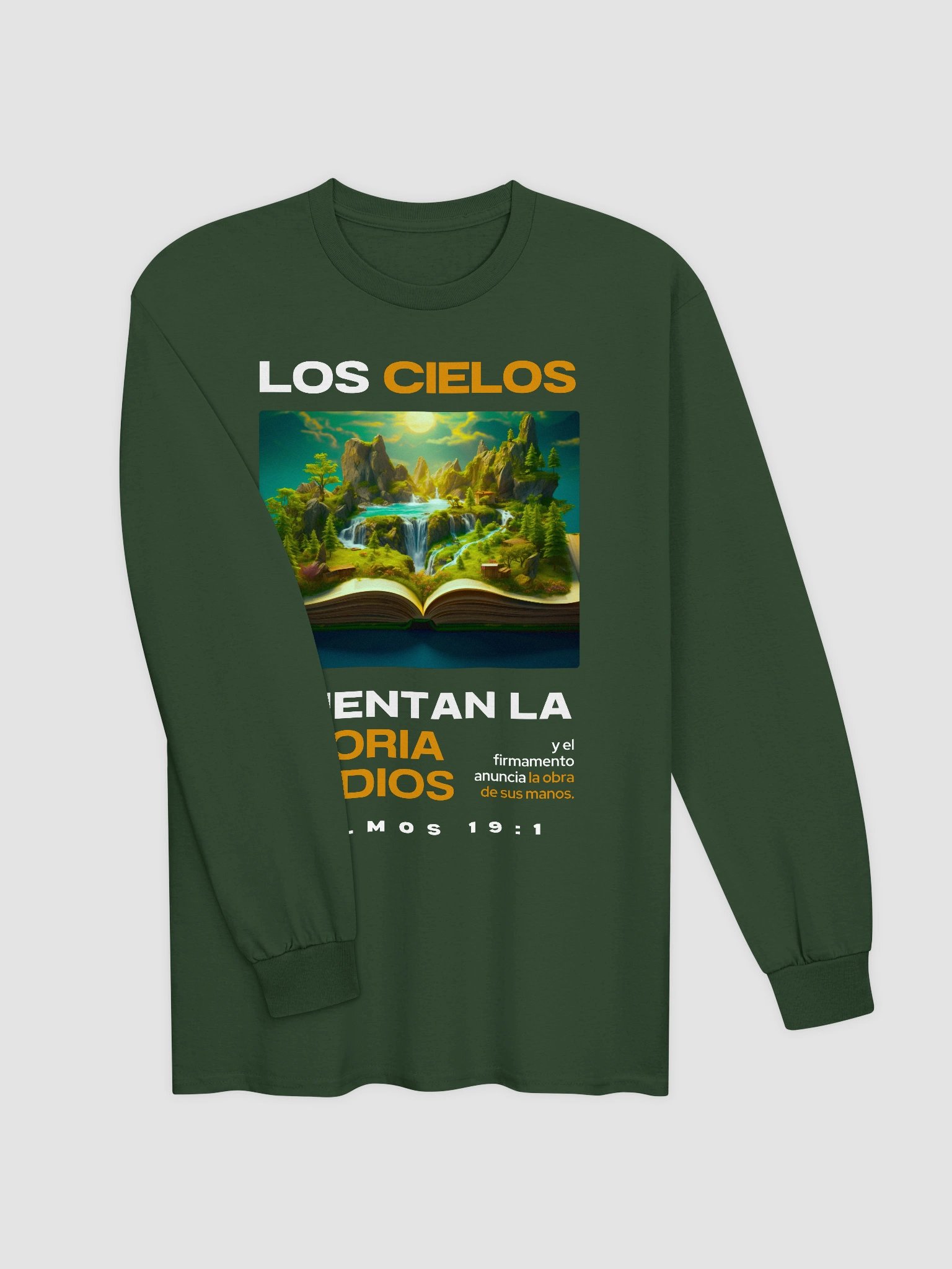 Camiseta Unisex Manga Larga | Los Cielos cuentan la Gloria de Dios product image (3)