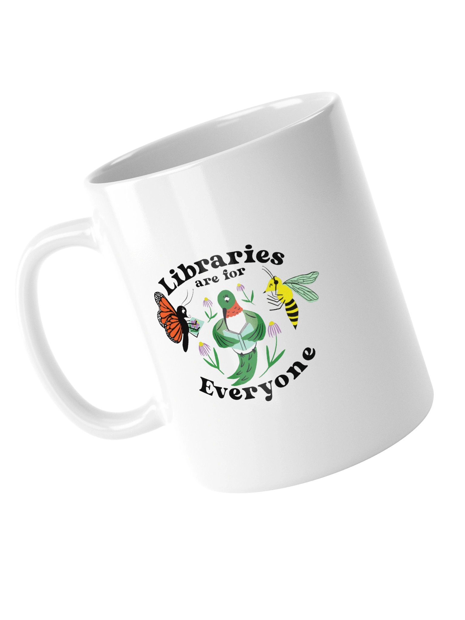 Libraries are for Everyone Mug (White) product image (5)