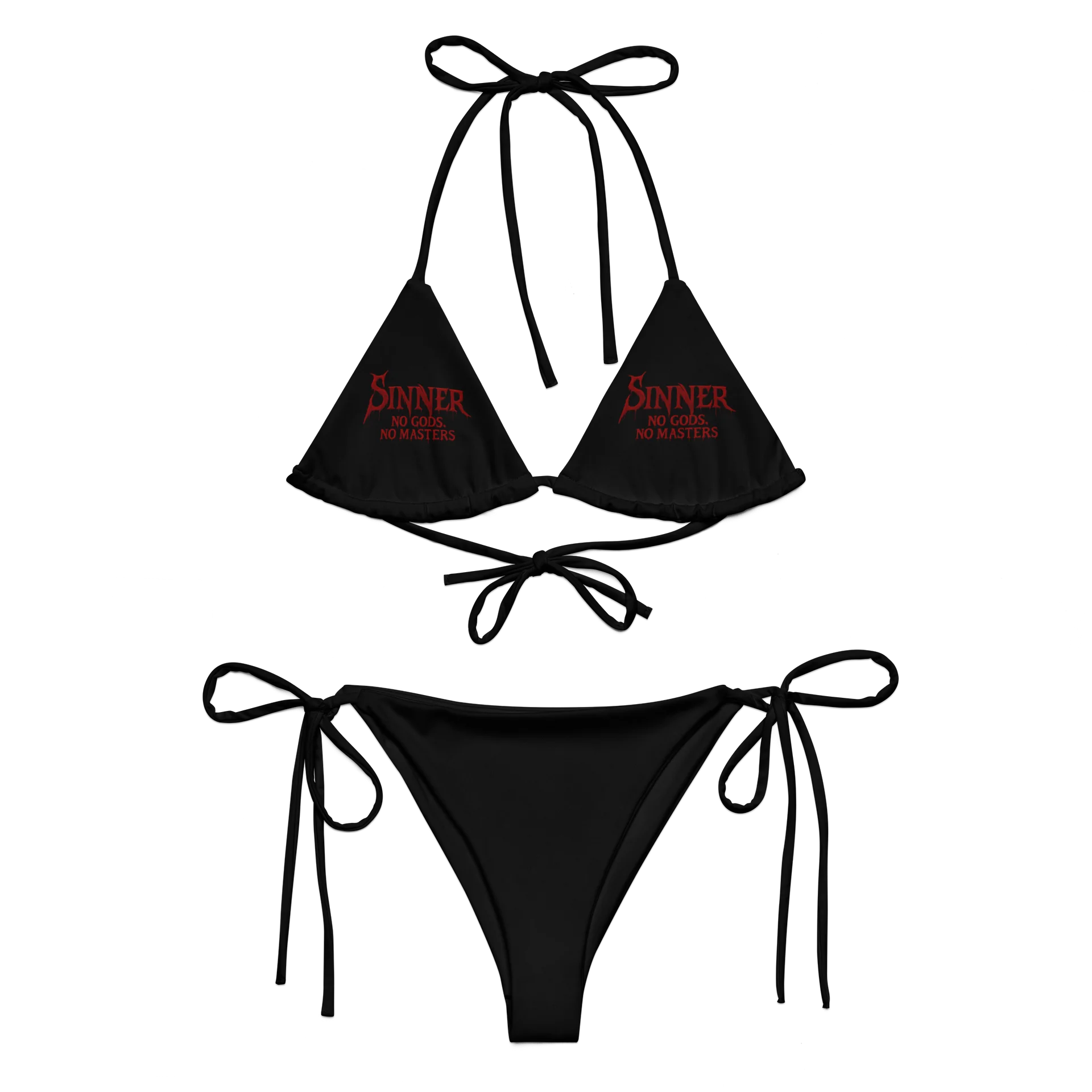 Red Overload Recycled Bikini Set product image (2)