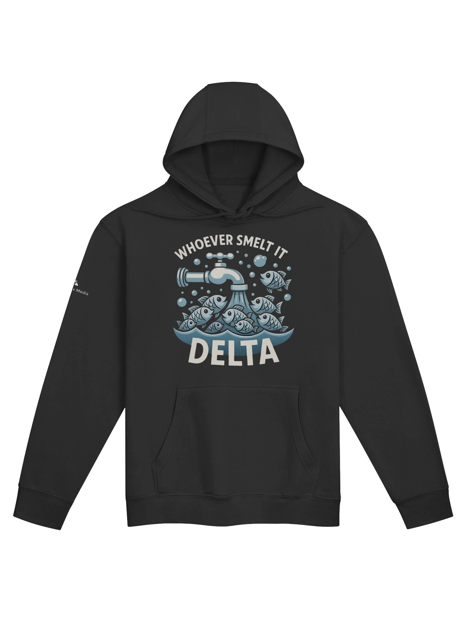 Whoever Smelt It Delta Hoodie - Black Only product image (1)