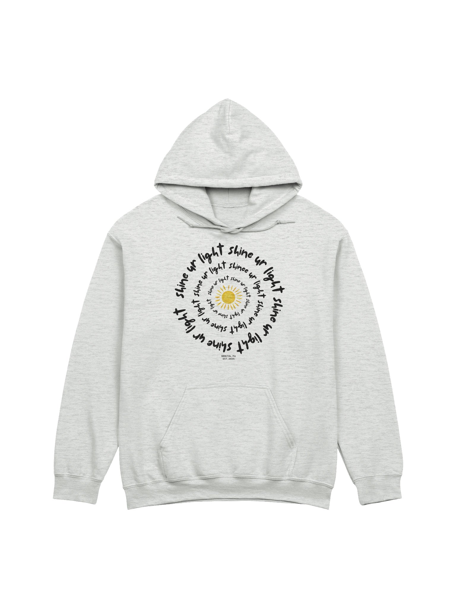 Circle light Hoodie product image (1)