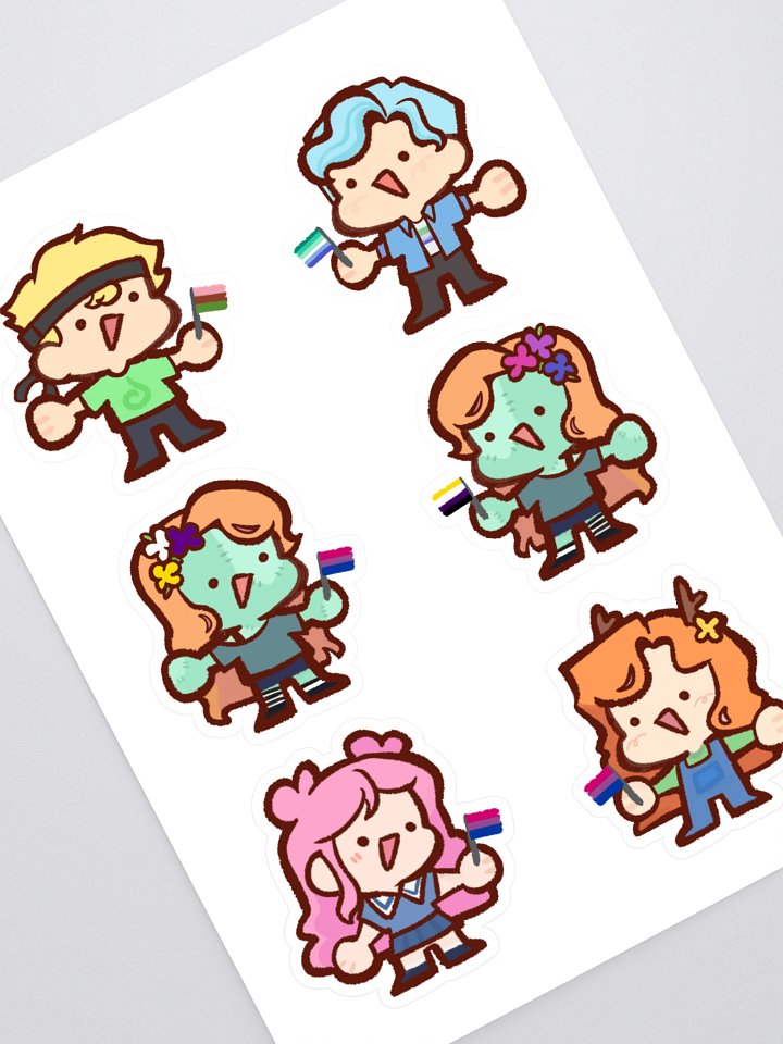 Pride members - Sticker set product image (1)