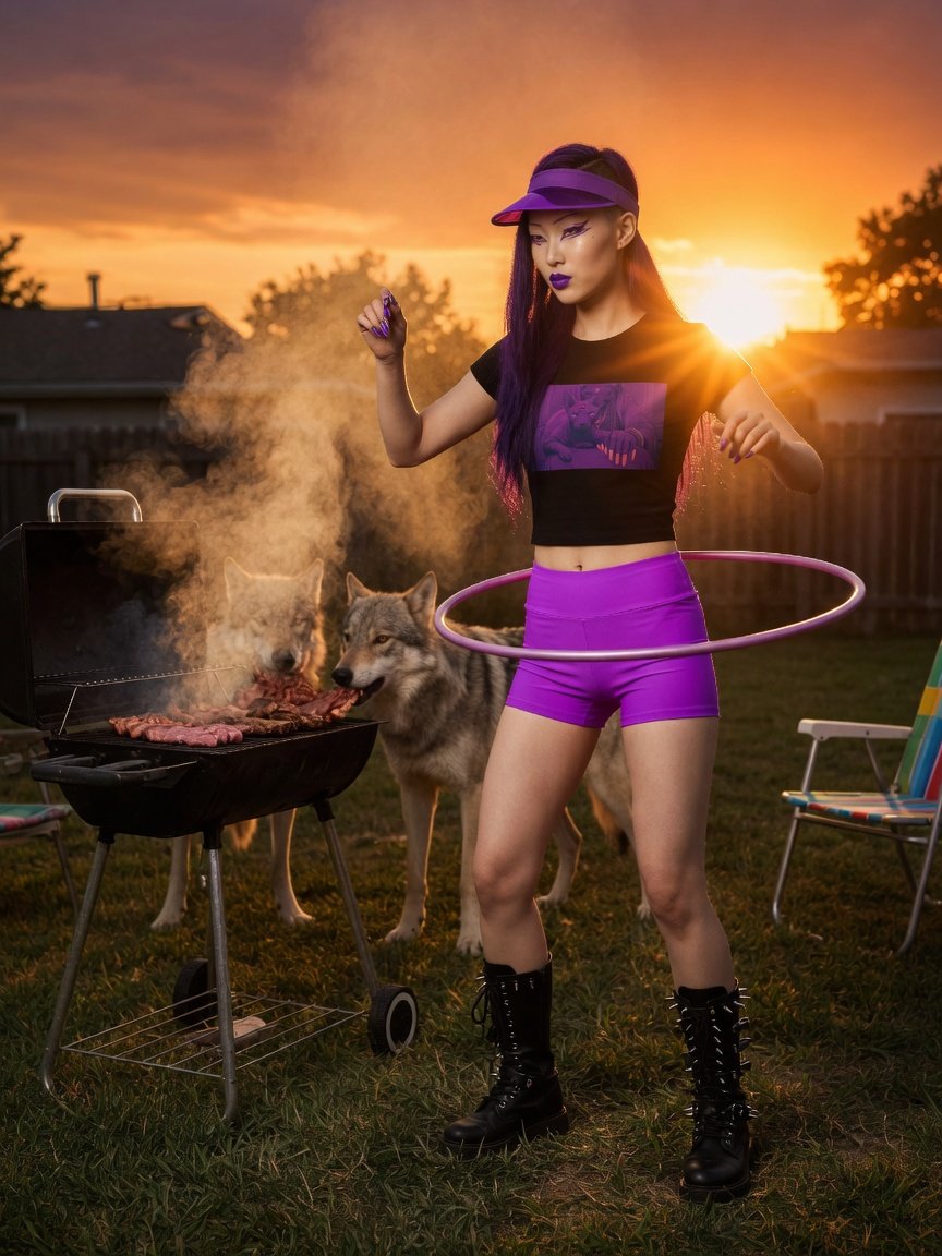 MAGIC OUIJA CAT - LA APPAREL CROPPED TSHIRT (W) product image (3)