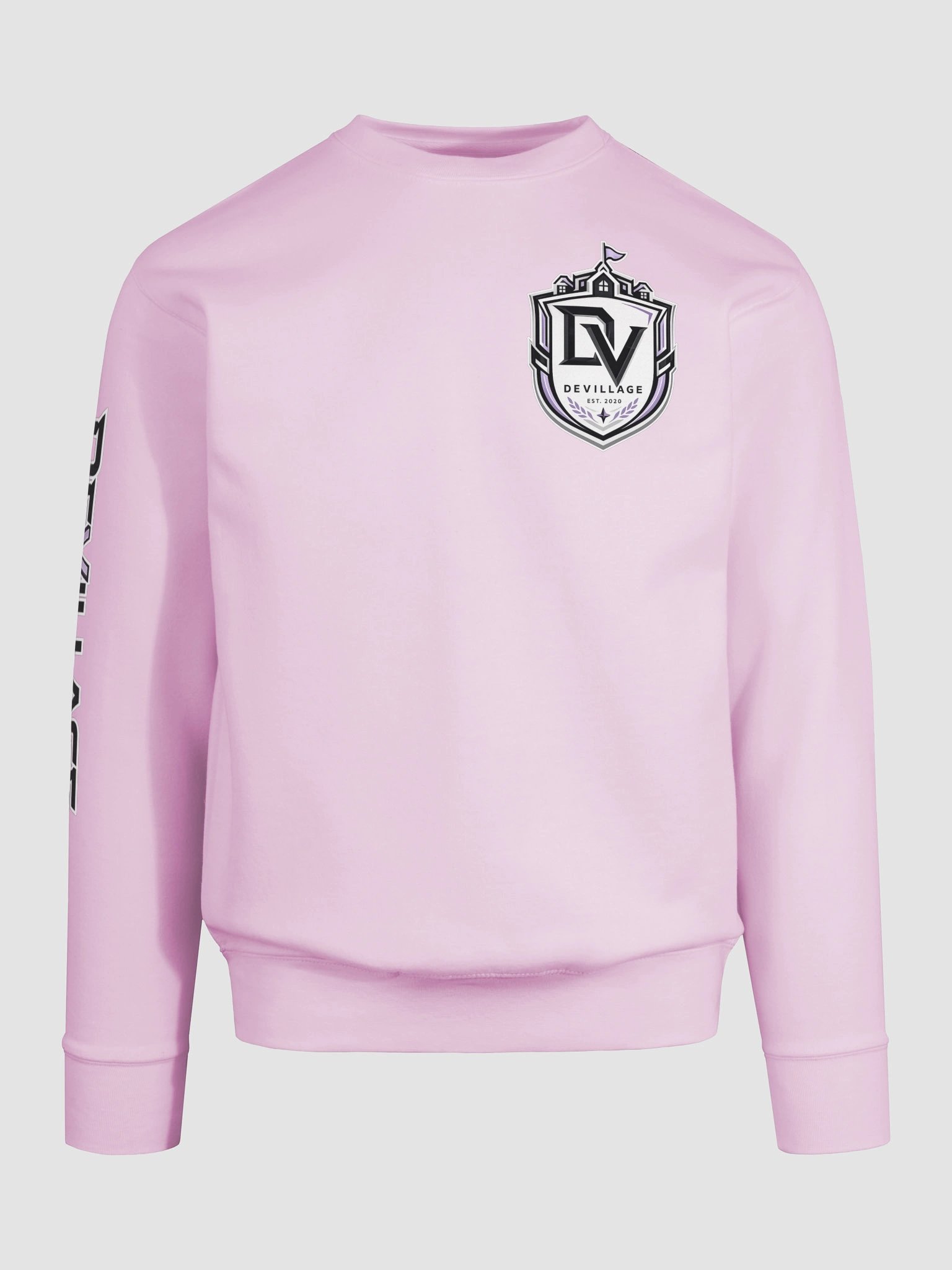 DeVILLAGE Premium Sweatshirt (WHT CREST) product image (9)