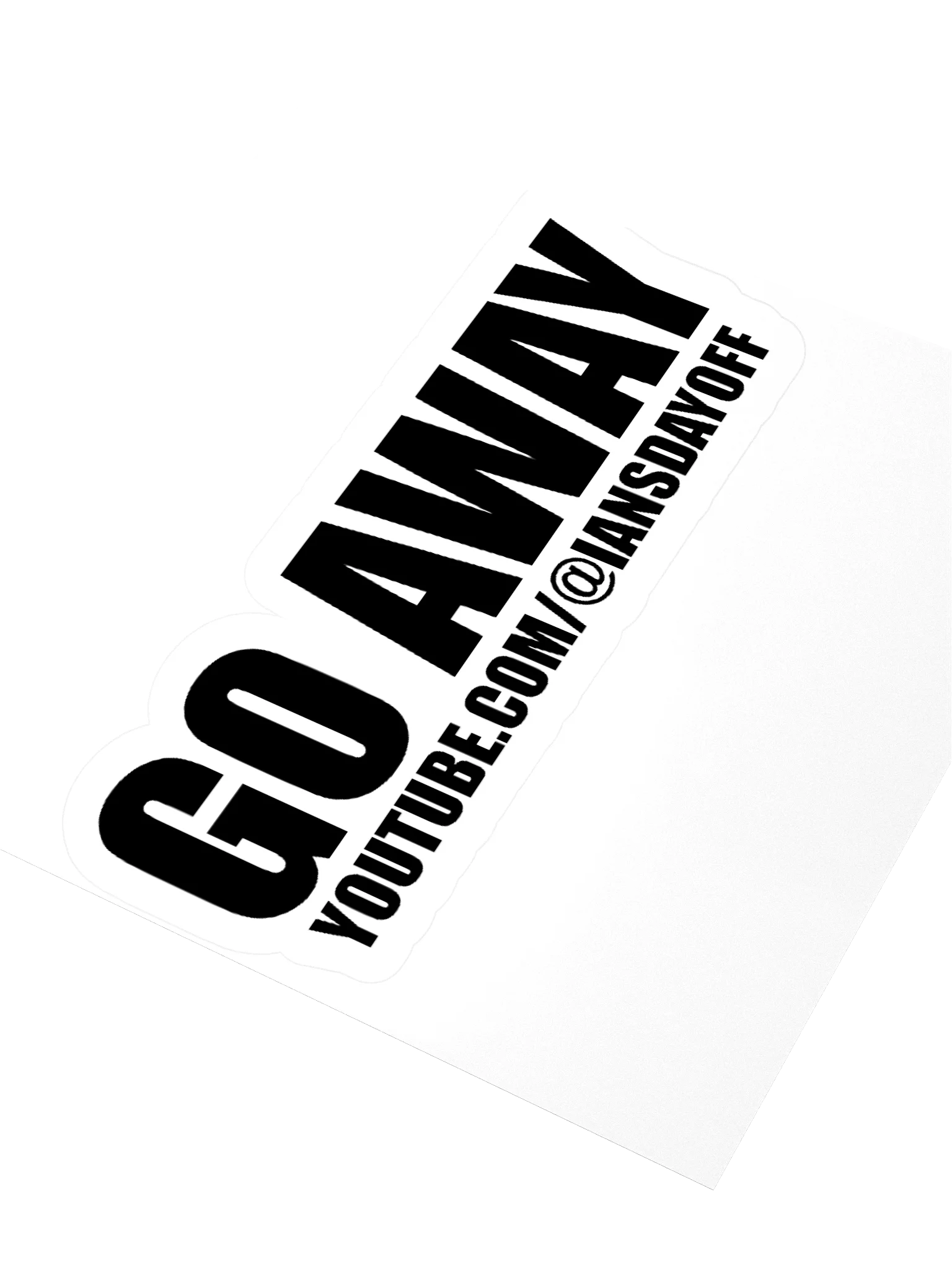 Go Away Sticker product image (5)