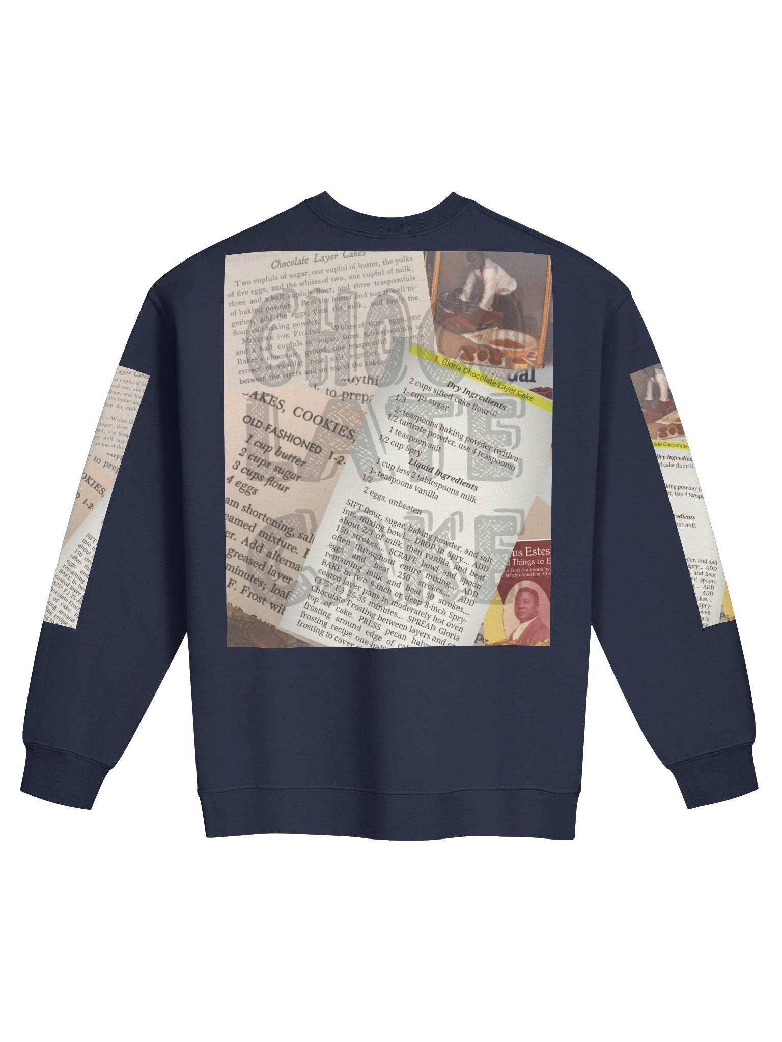 The Great Chocolate Cake Debate (SWEATSHIRT + SLEEVES) product image (2)