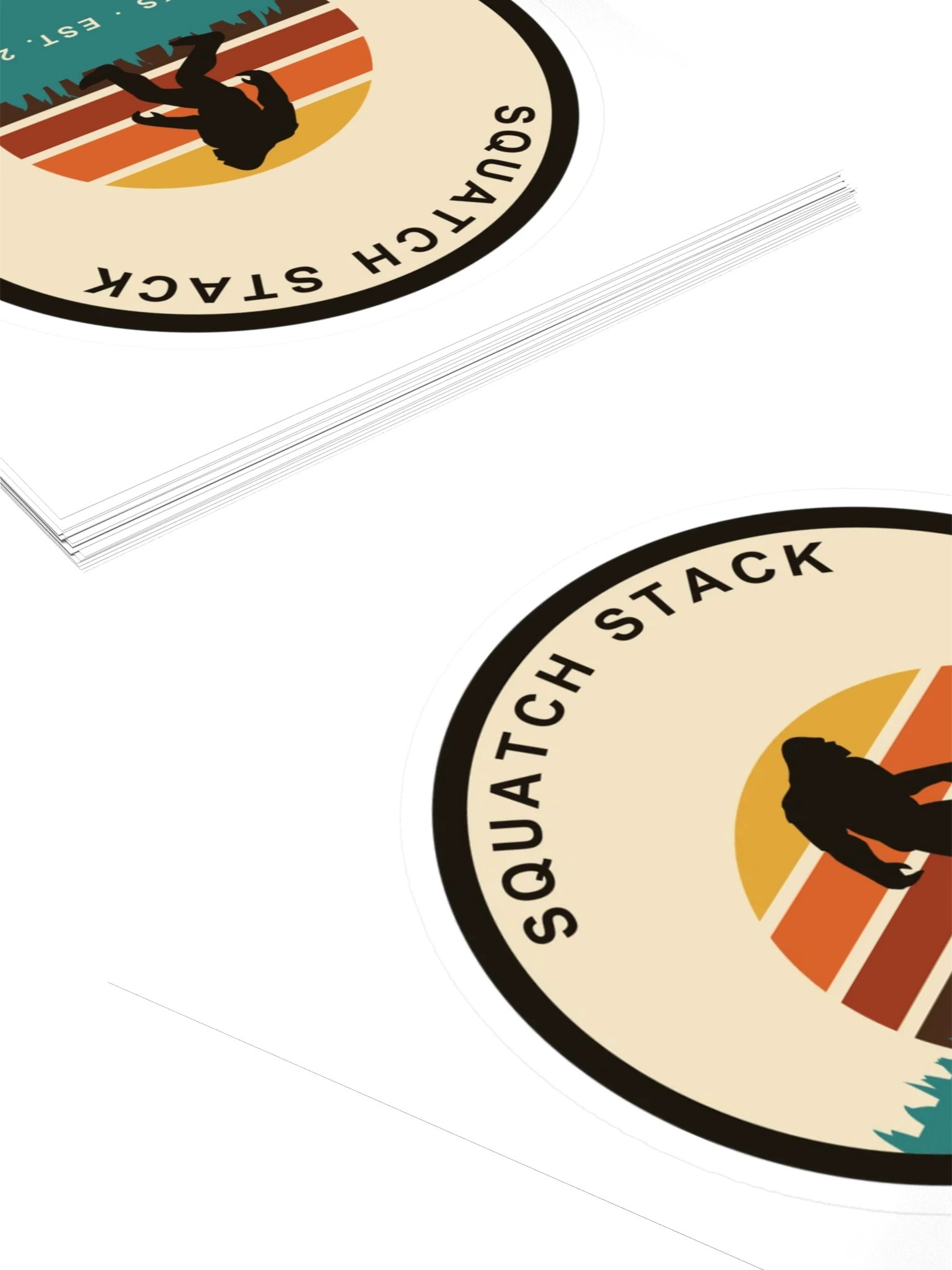 Golden Hour Badge Sticker product image (4)