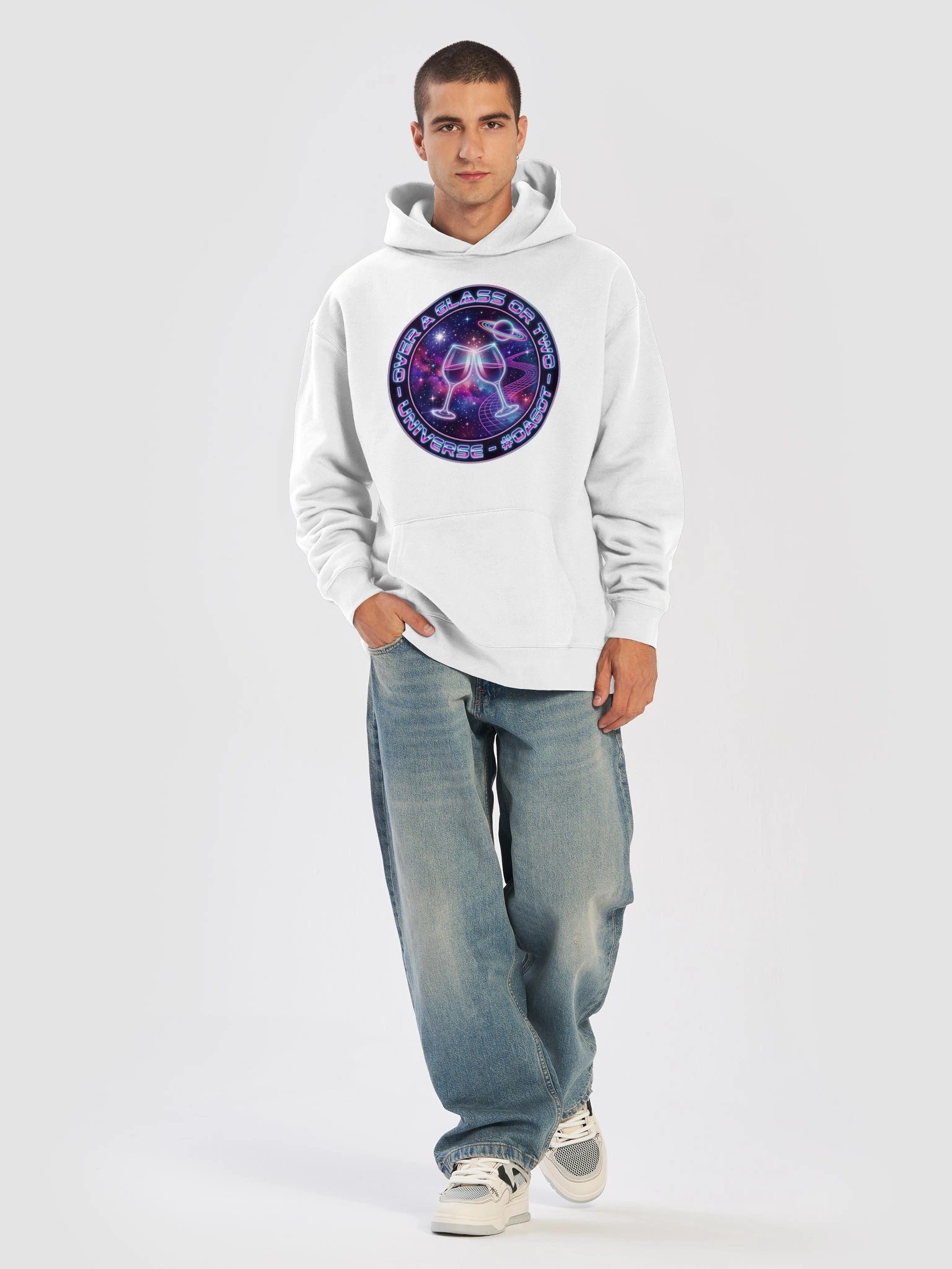 The Global Universe Hoodie (back print) product image (5)