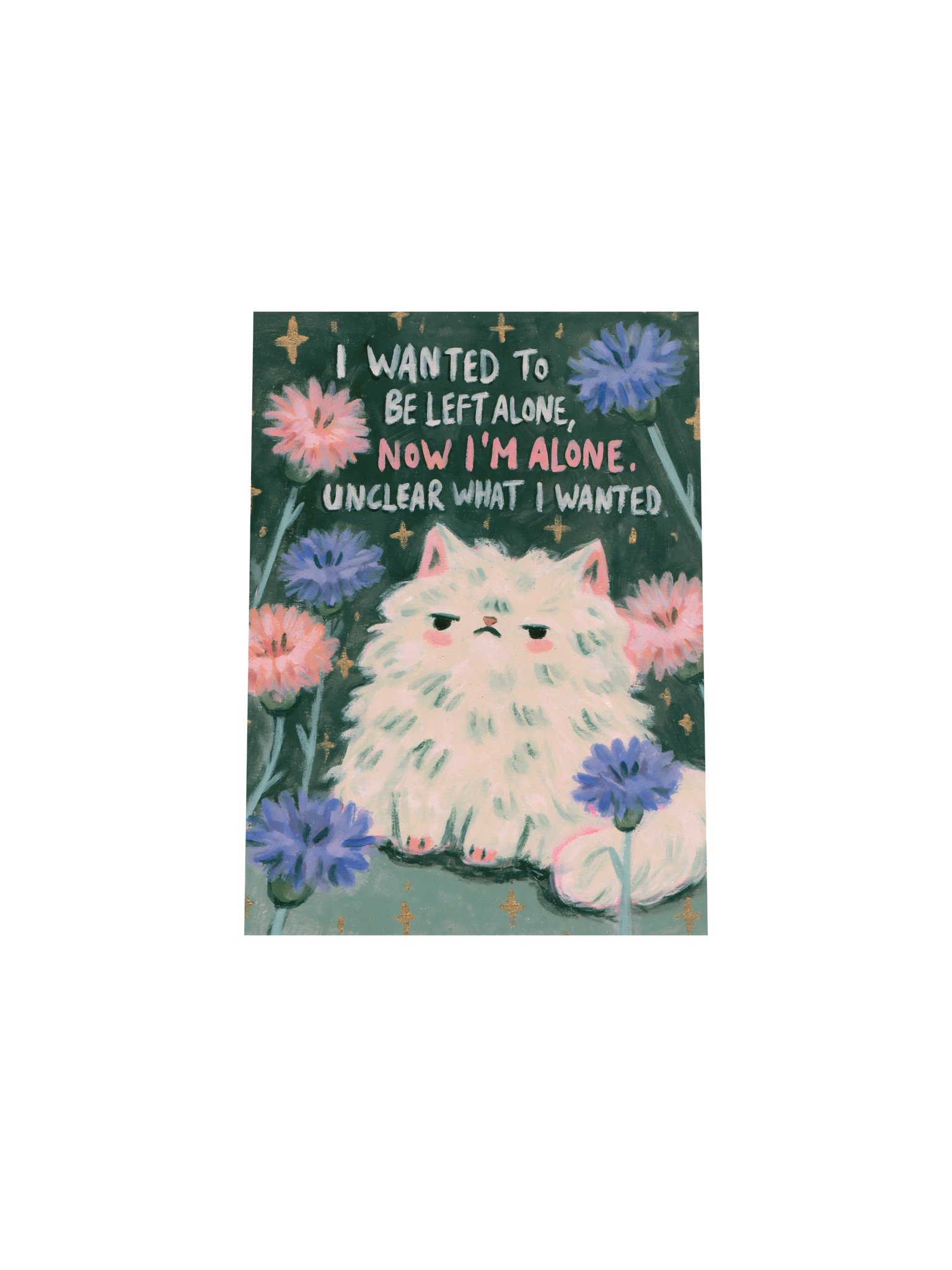 Grumpy Cat Alone Poster product image (29)