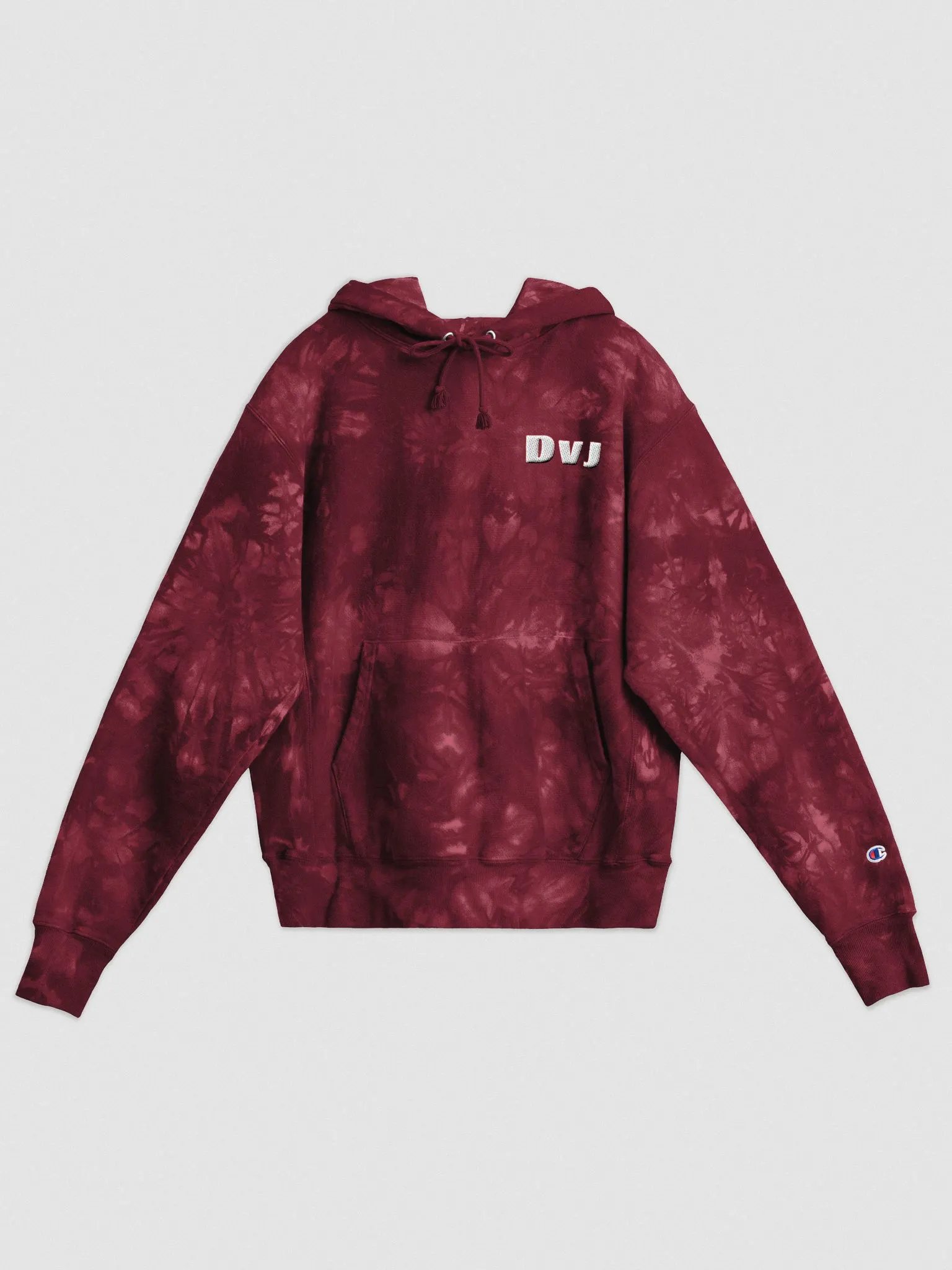 dvj champion tie hoodie product image (1)