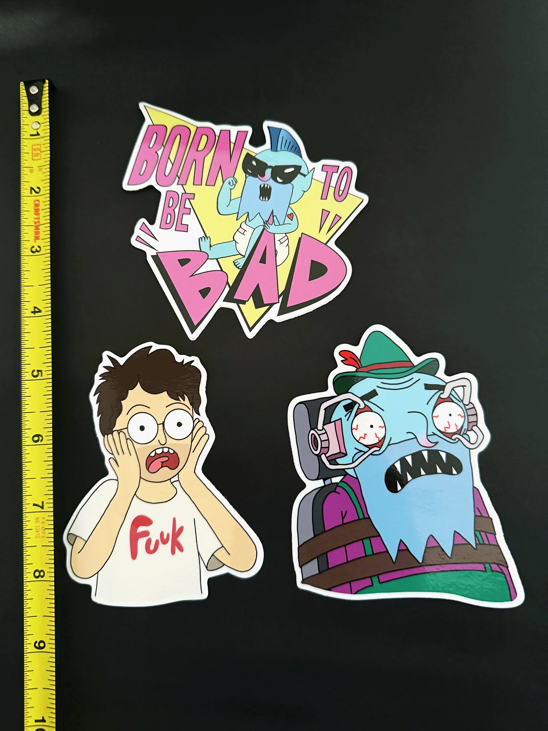 Shrugbuds Xtreme 3-Sticker Pack product image (5)