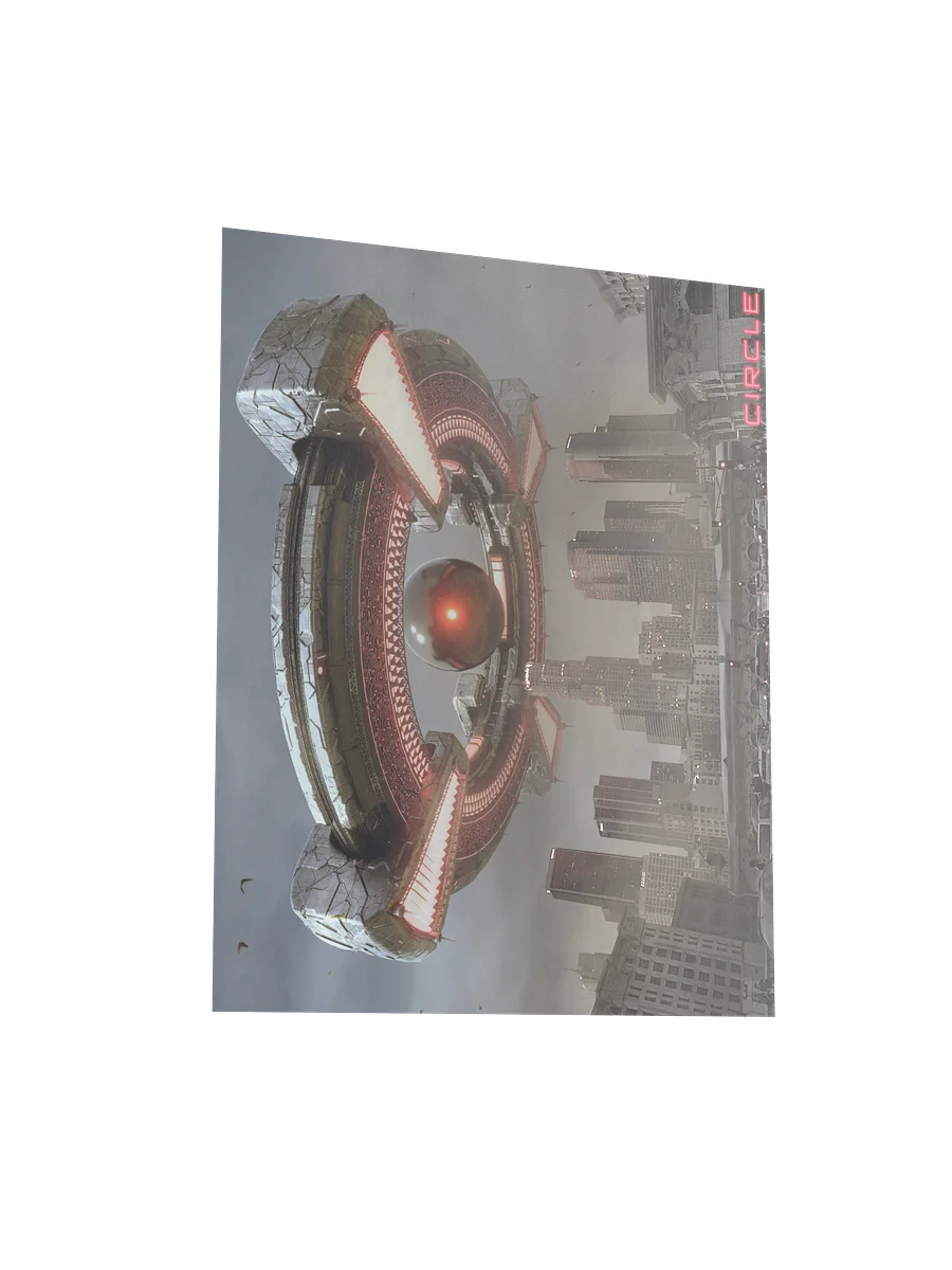 CIRCLE: "Alien Ship" 3D Key Shot (Bottom View) product image (3)