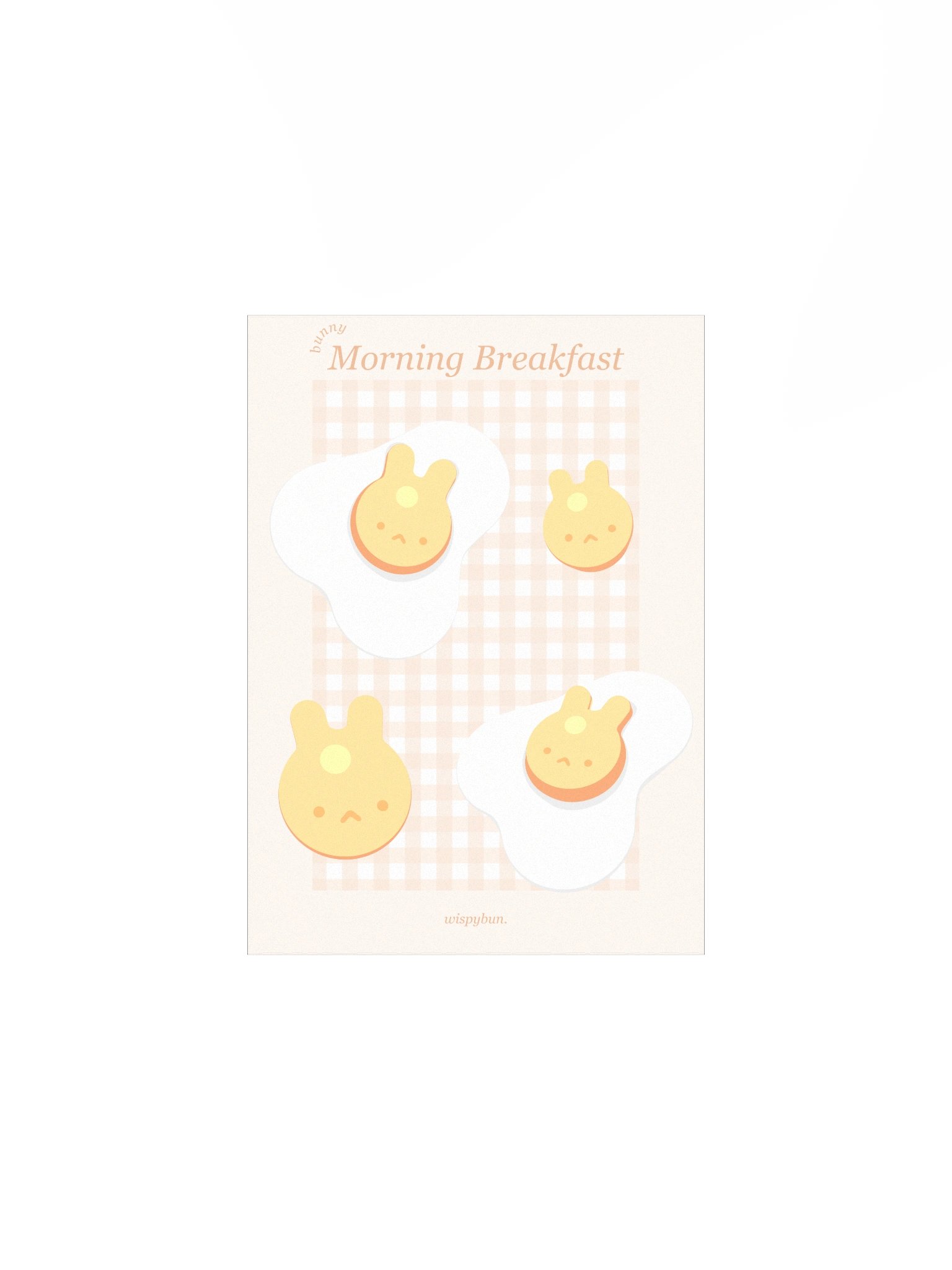 Bunny Morning Breakfast (Vanilla) Print product image (2)