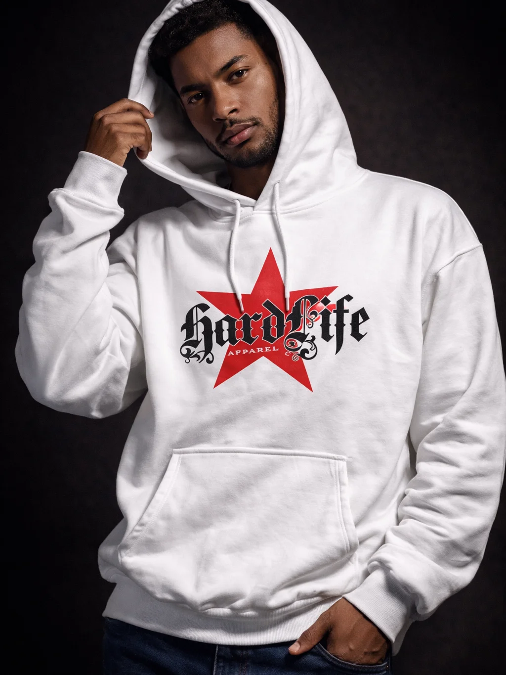 Red Star - White Hoodie product image (2)
