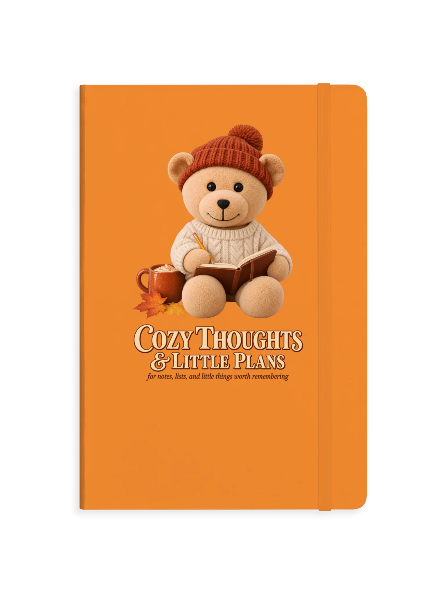 Cozy Thoughts & Little Plans Hardcover Journal product image (1)