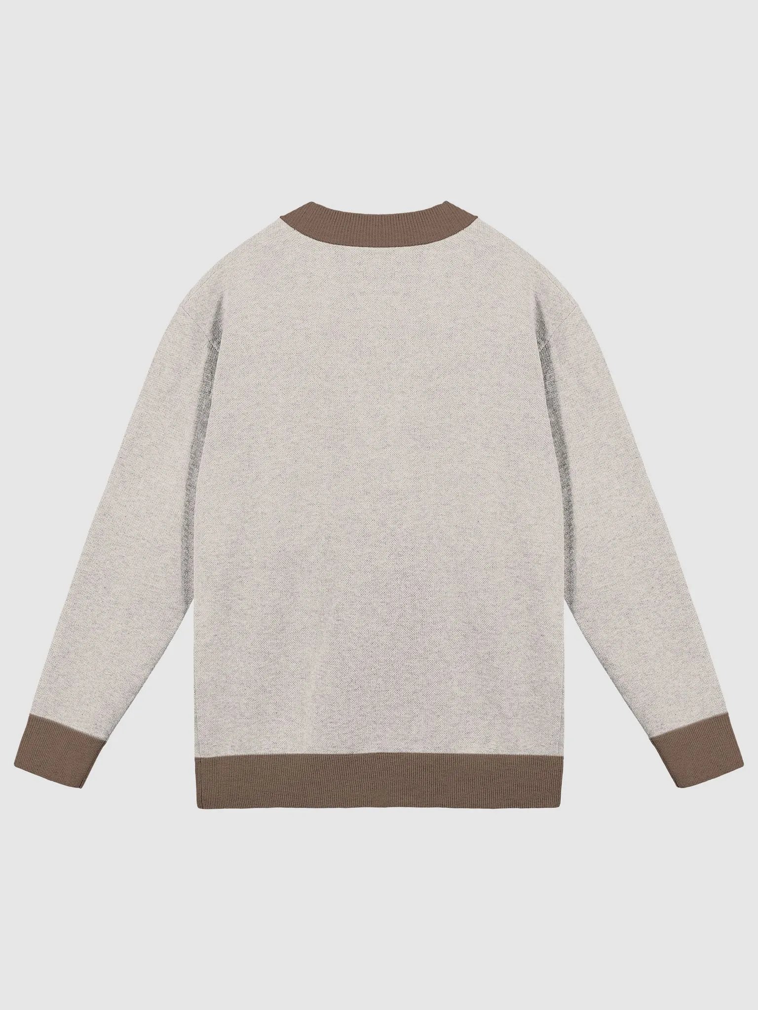 Swanky Unisex Jacquard Knit Cardigan product image (8)