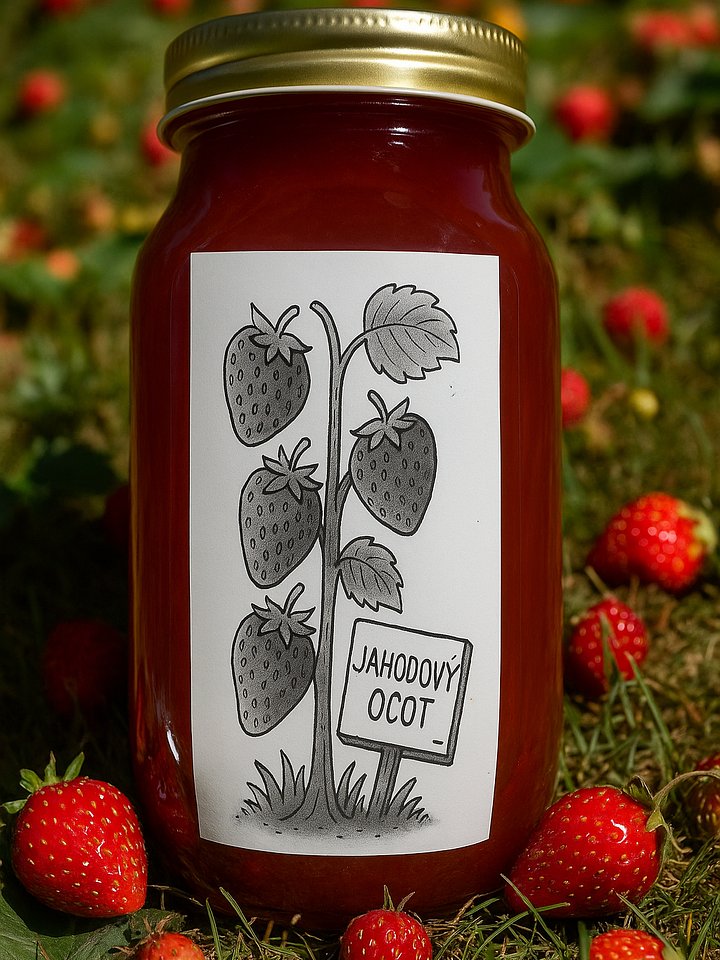 Jahodový ocot product image (1)