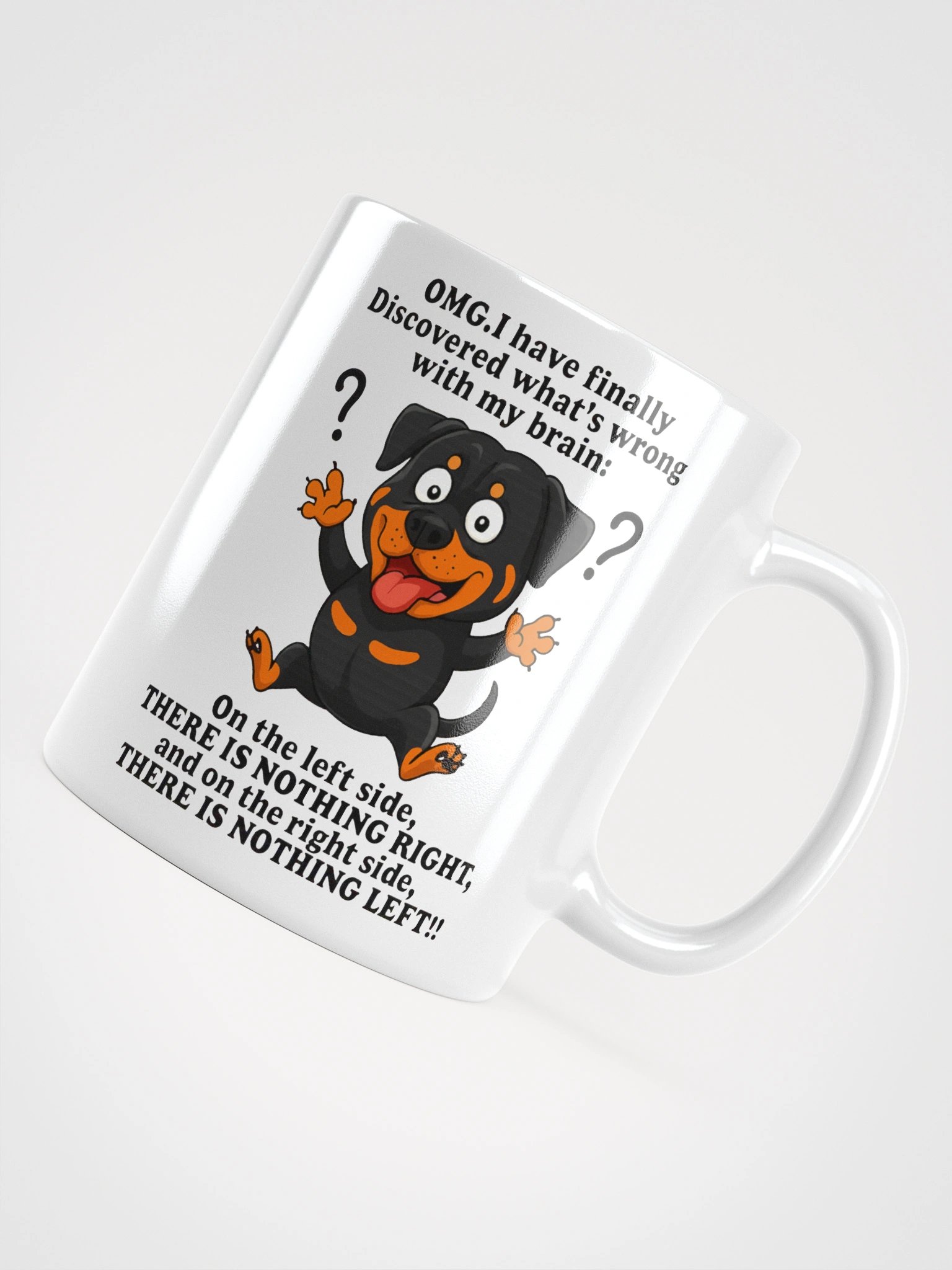 Funny Rottweiler Mug product image (5)